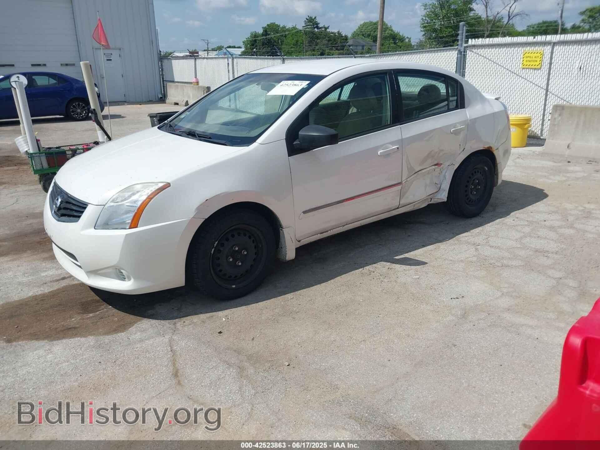 2012 NISSAN SENTRA - VIN: 3N1AB6AP1CL727767 - Фото 2
