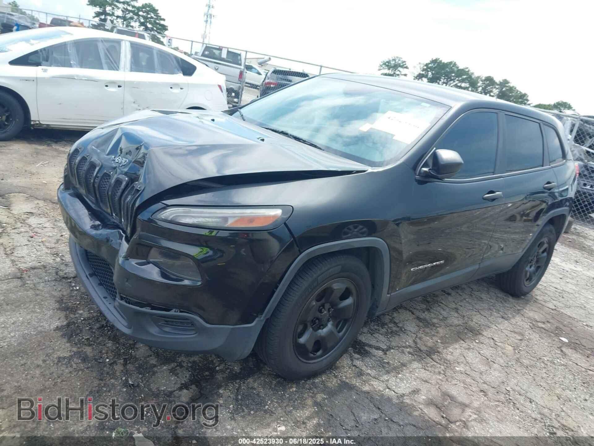 2014 JEEP CHEROKEE - VIN: 1C4PJLAB4EW123740 - Фото 2