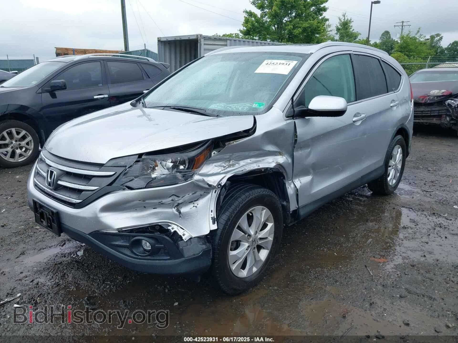 2012 HONDA CR-V - VIN: 2HKRM4H73CH606663 - Фото 2