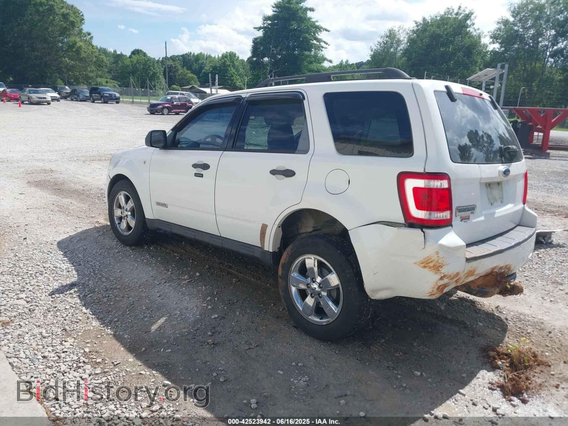 2008 FORD ESCAPE - VIN: 1FMCU03168KD51111 - Фото 3