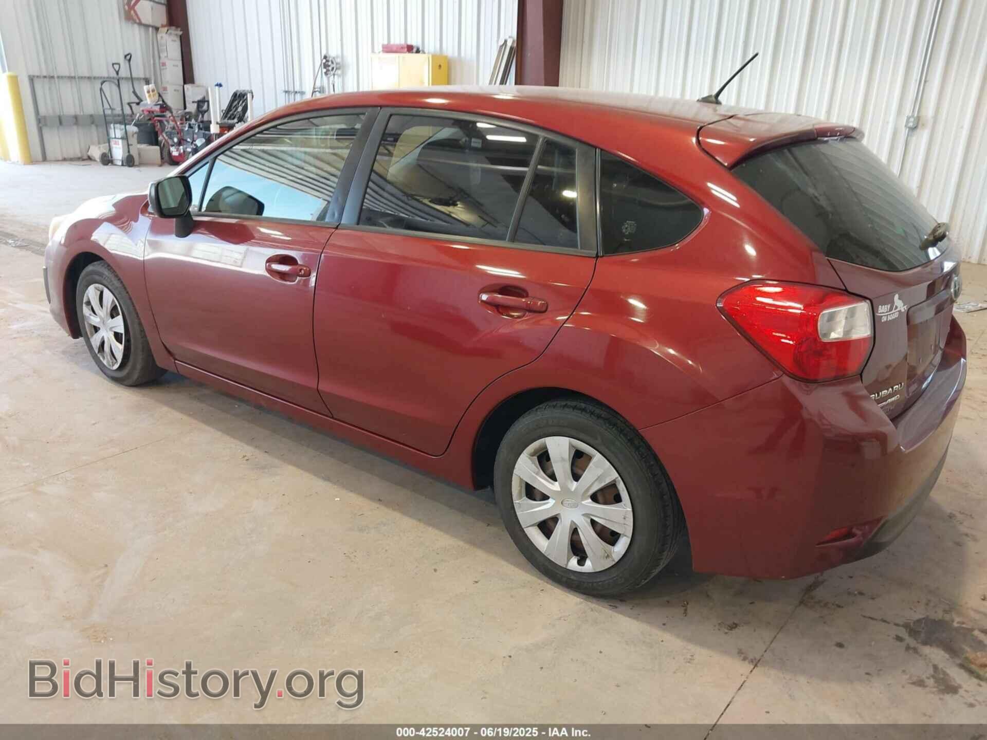 2012 SUBARU IMPREZA - VIN: JF1GPAA64CH246984 - Фото 3