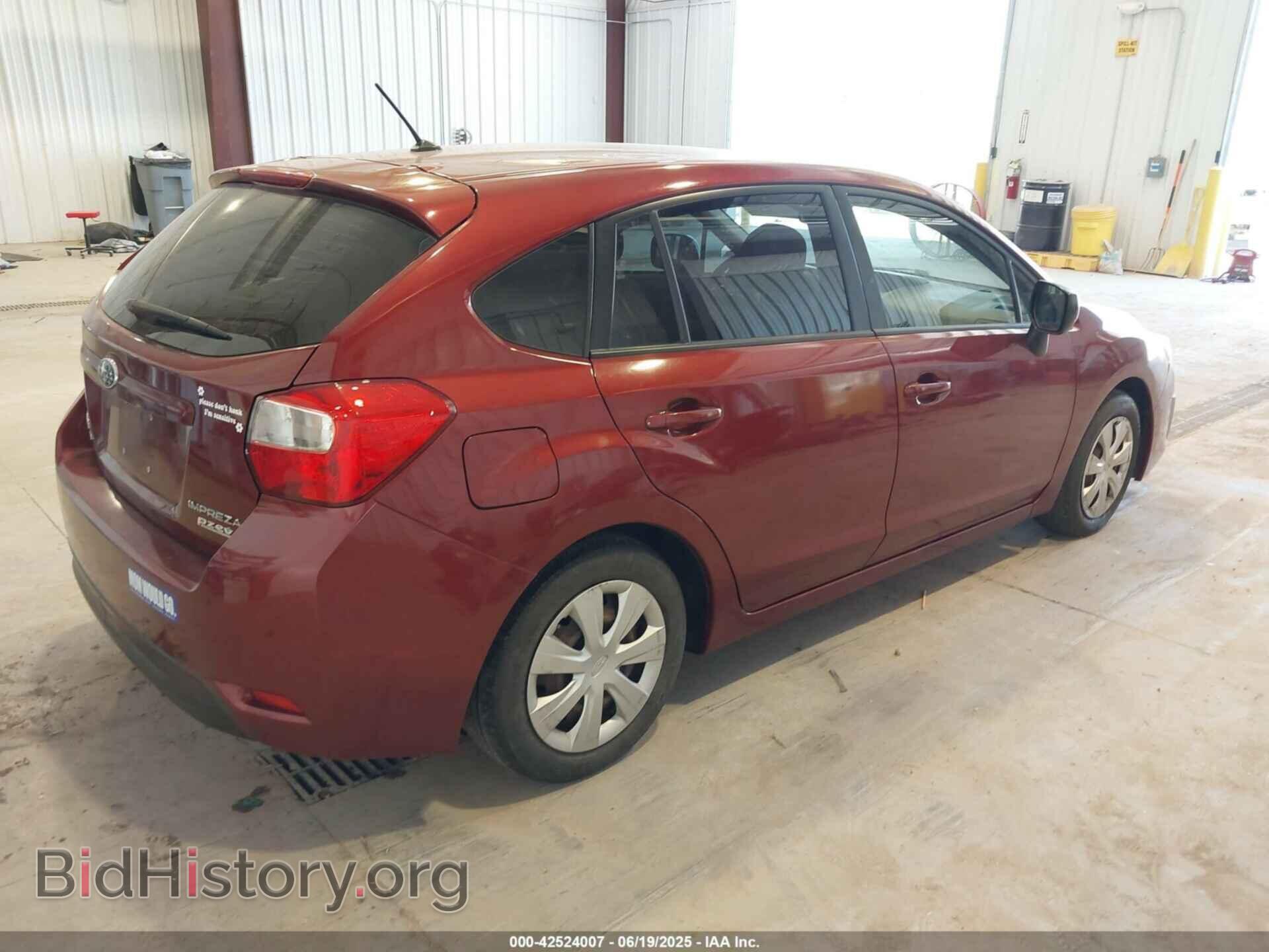 2012 SUBARU IMPREZA - VIN: JF1GPAA64CH246984 - Фото 4