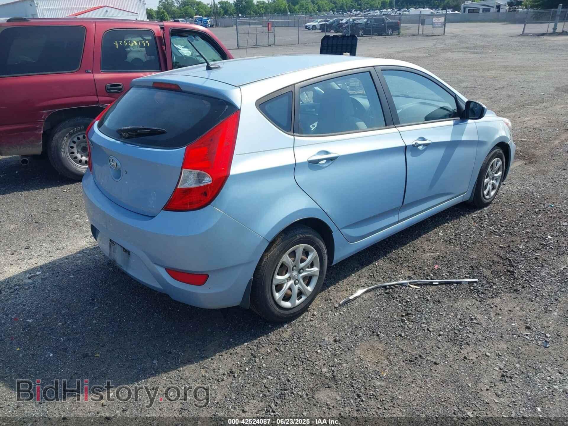 2013 HYUNDAI ACCENT - VIN: KMHCT5AE6DU089899 - Фото 4