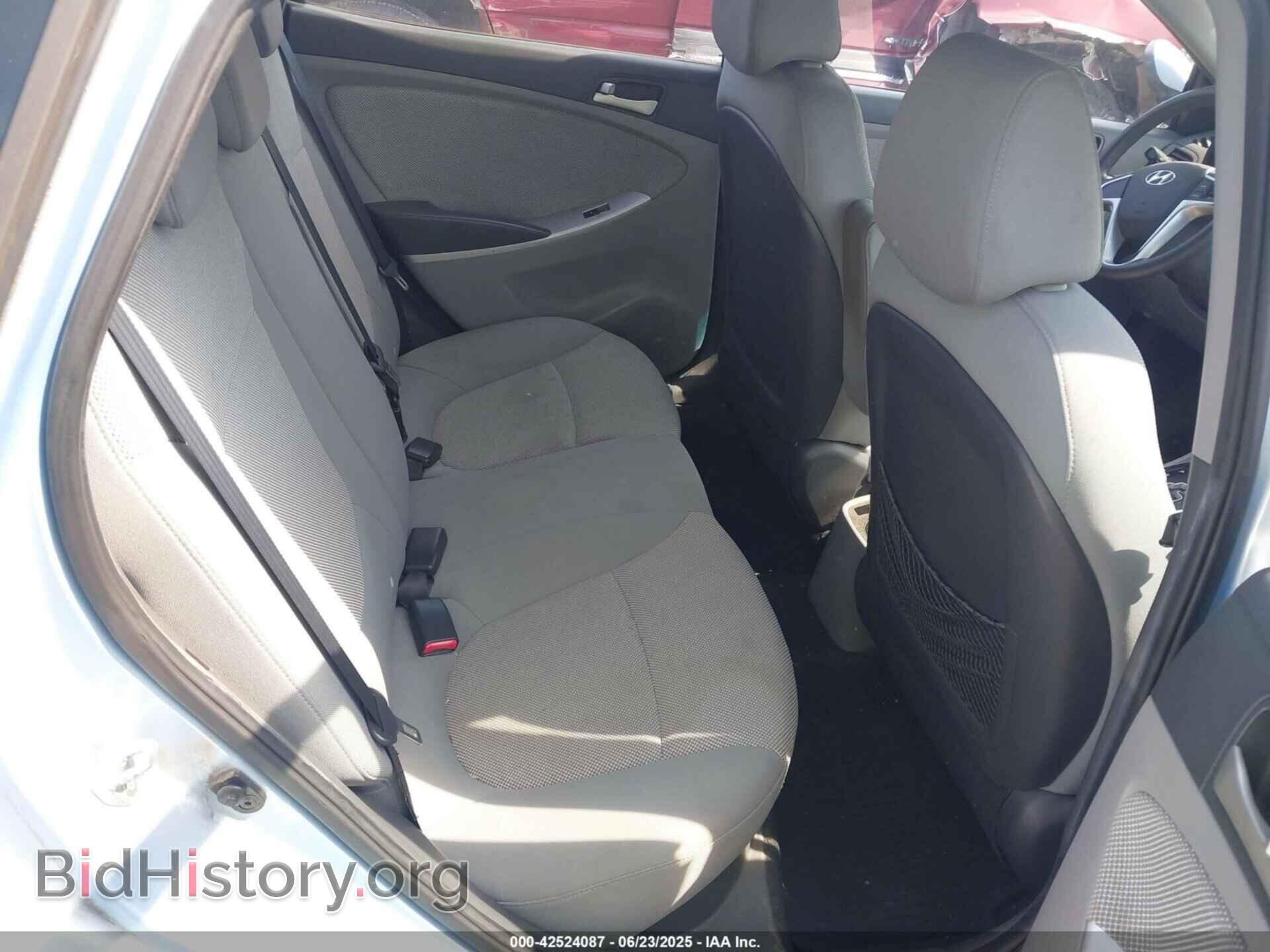 2013 HYUNDAI ACCENT - VIN: KMHCT5AE6DU089899 - Фото 8
