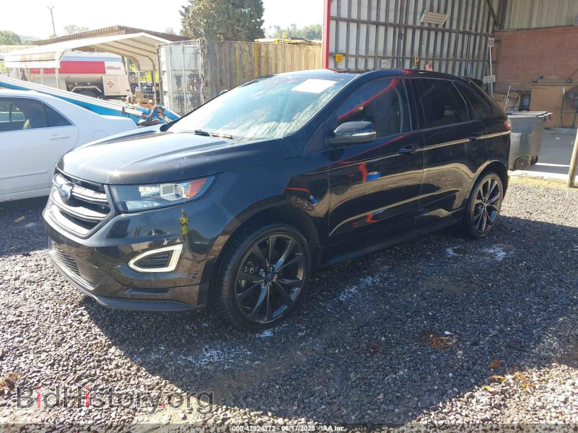 2015 FORD EDGE - VIN: 2FMPK4AP2FBB59889 - Фото 2