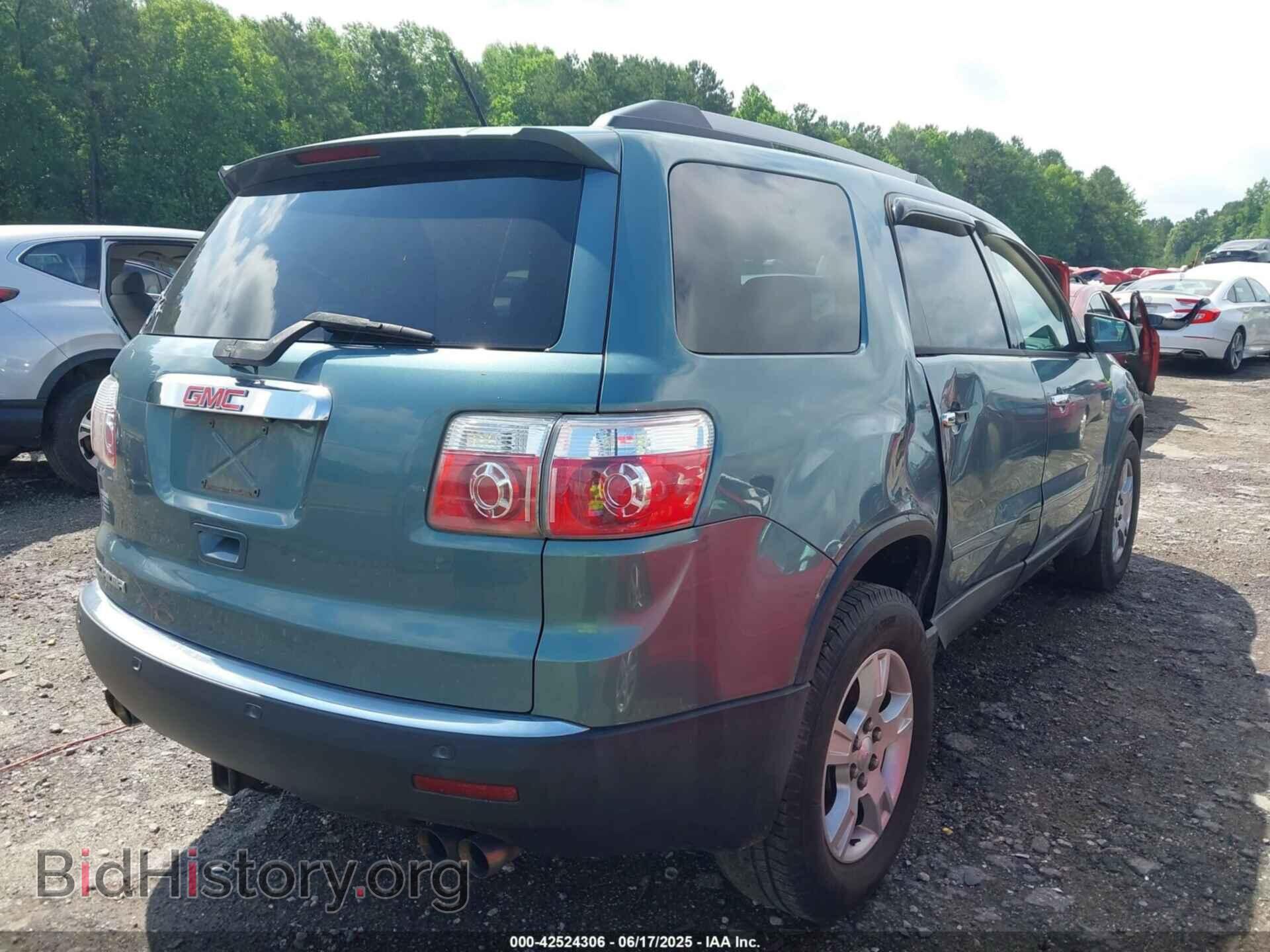 2010 GMC ACADIA - VIN: 1GKLRLED1AJ147573 - Фото 4