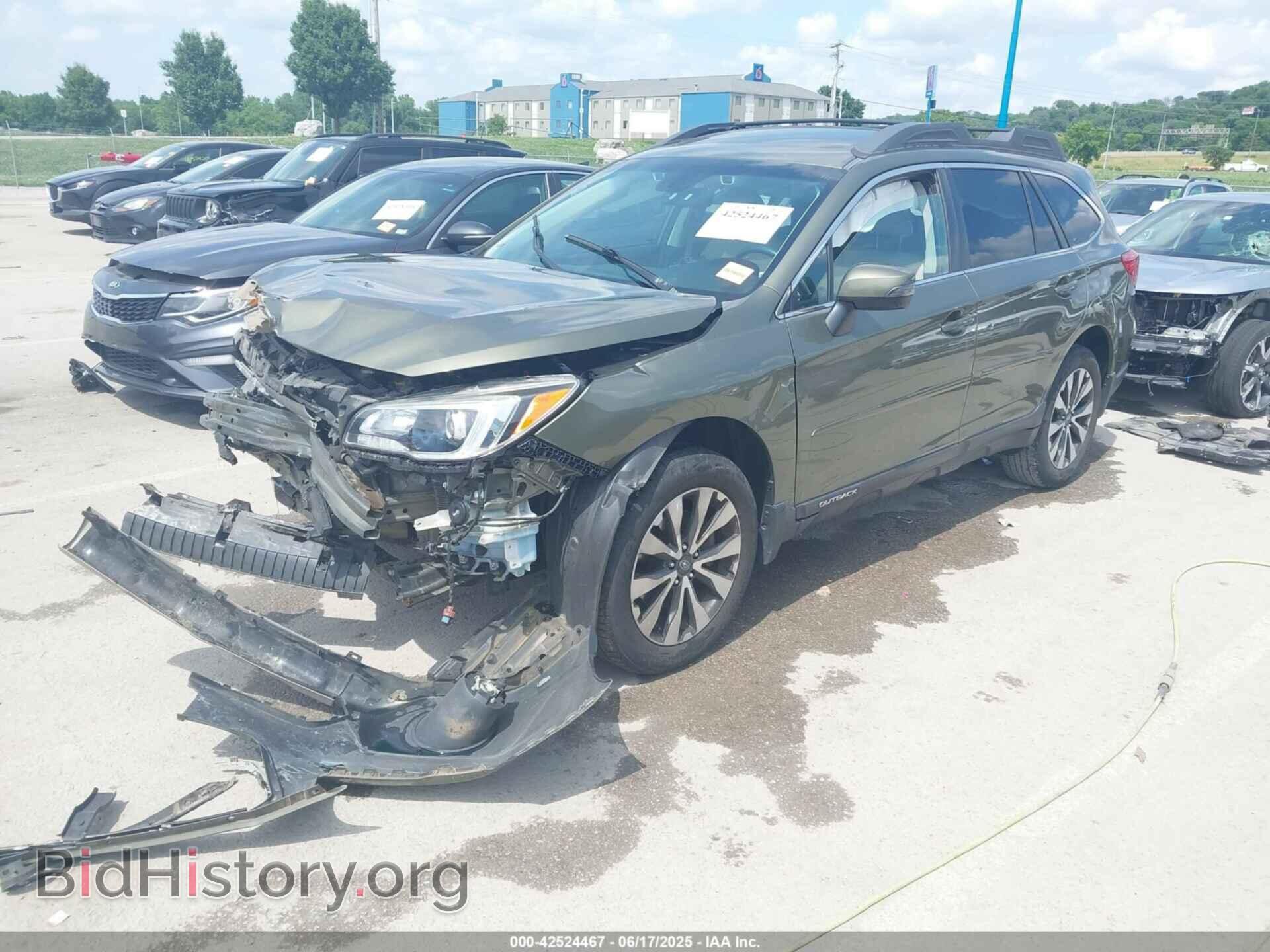 2017 SUBARU OUTBACK - VIN: 4S4BSANCXH3440549 - Фото 2