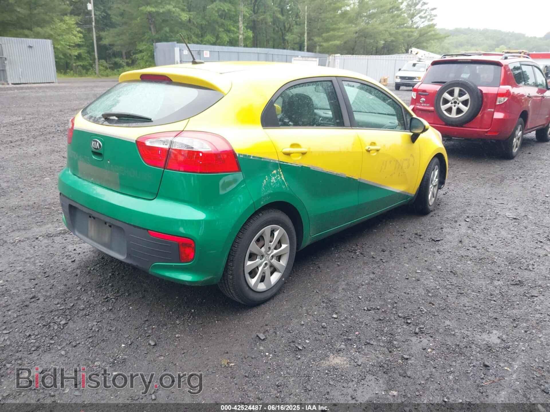 2017 KIA RIO - VIN: KNADM5A34H6007440 - Фото 4