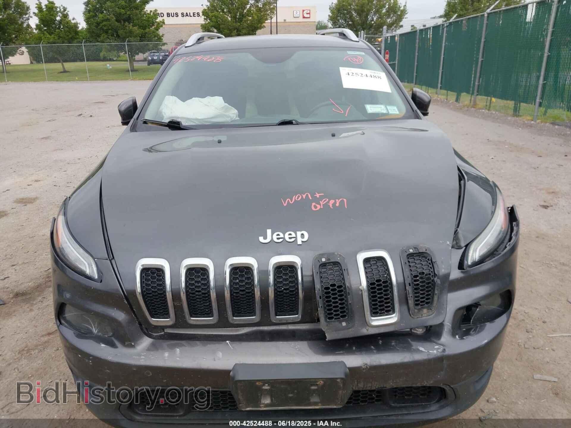 2016 JEEP CHEROKEE - VIN: 1C4PJMCB1GW340555 - Фото 6
