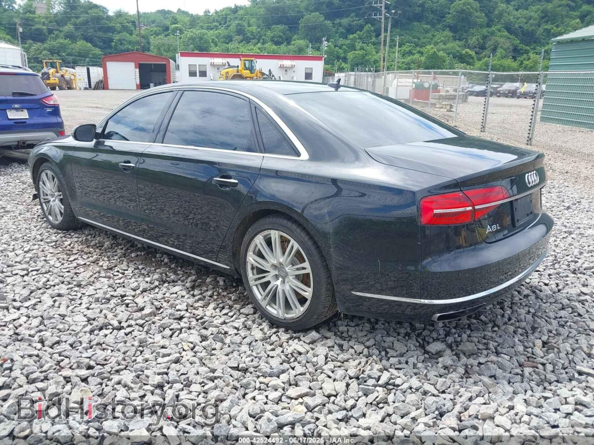 2015 AUDI A8 L - VIN: WAU3GAFD0FN004860 - Фото 3