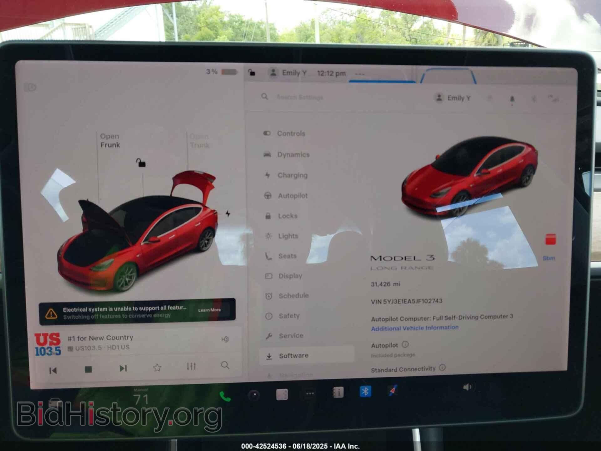 2018 TESLA MODEL 3 - VIN: 5YJ3E1EA5JF102743 - Photo 7