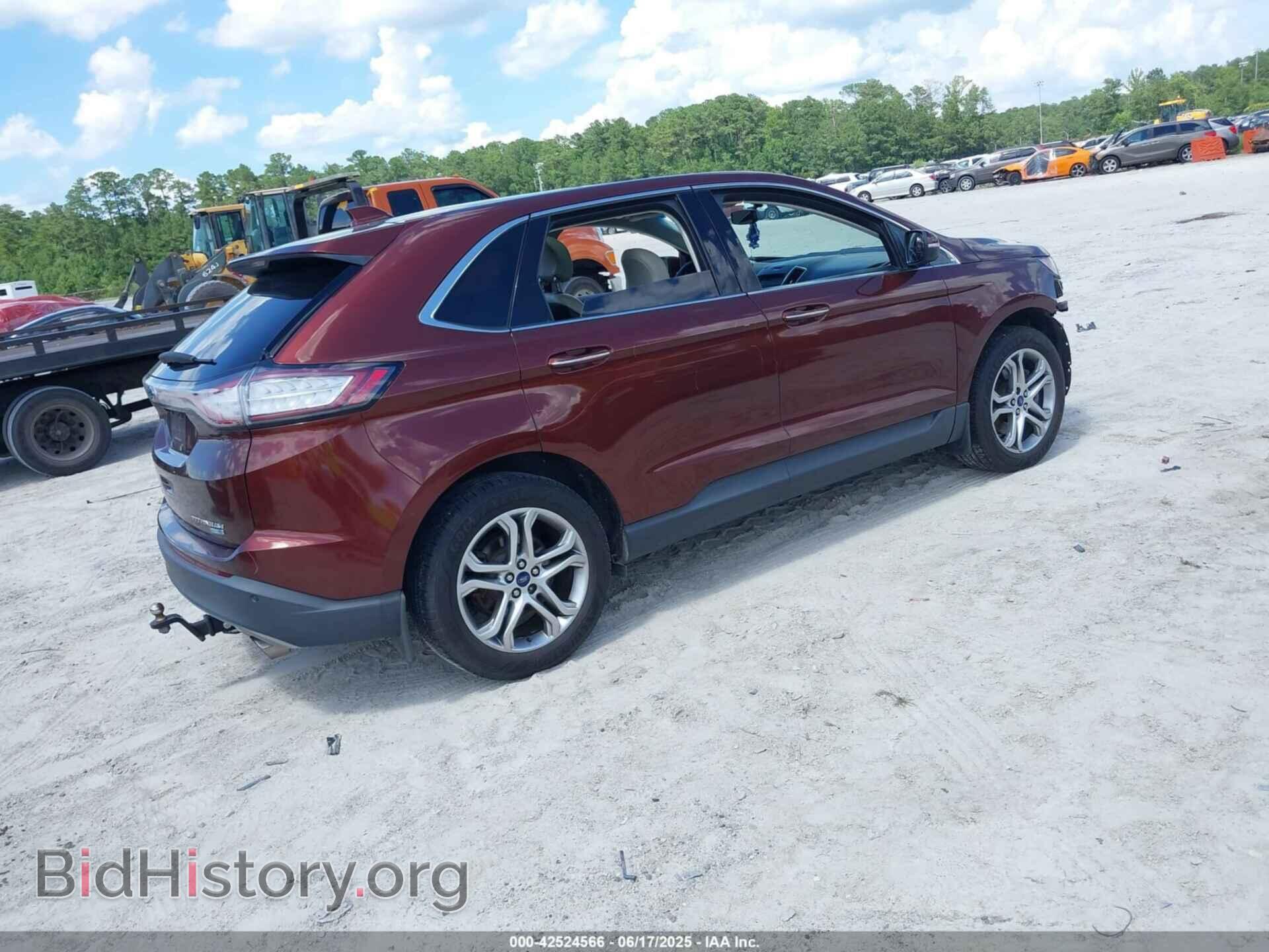 2016 FORD EDGE - VIN: 2FMPK4K93GBB59742 - Фото 4