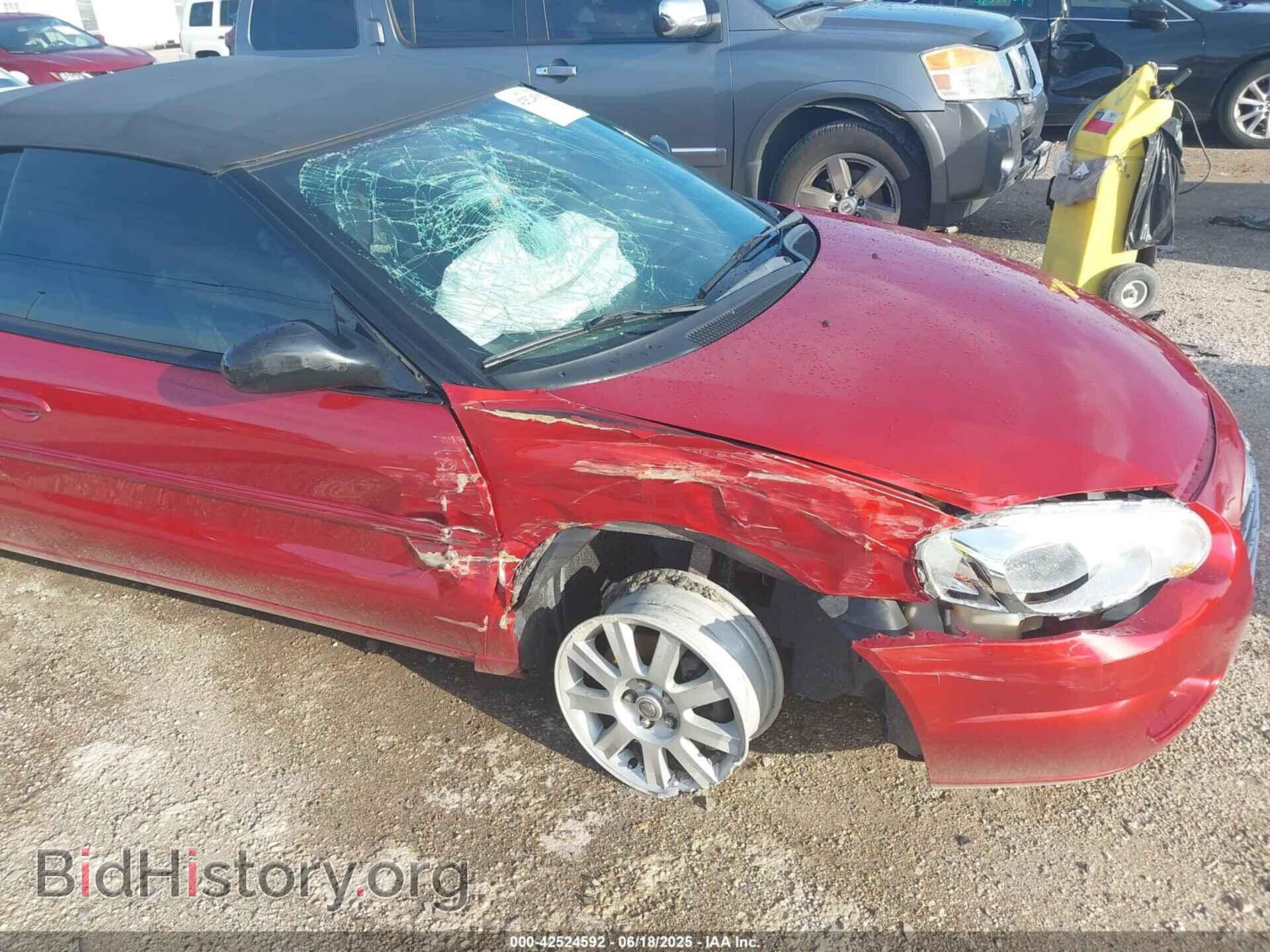 2005 CHRYSLER SEBRING - VIN: 1C3EL75R55N579563 - Фото 6