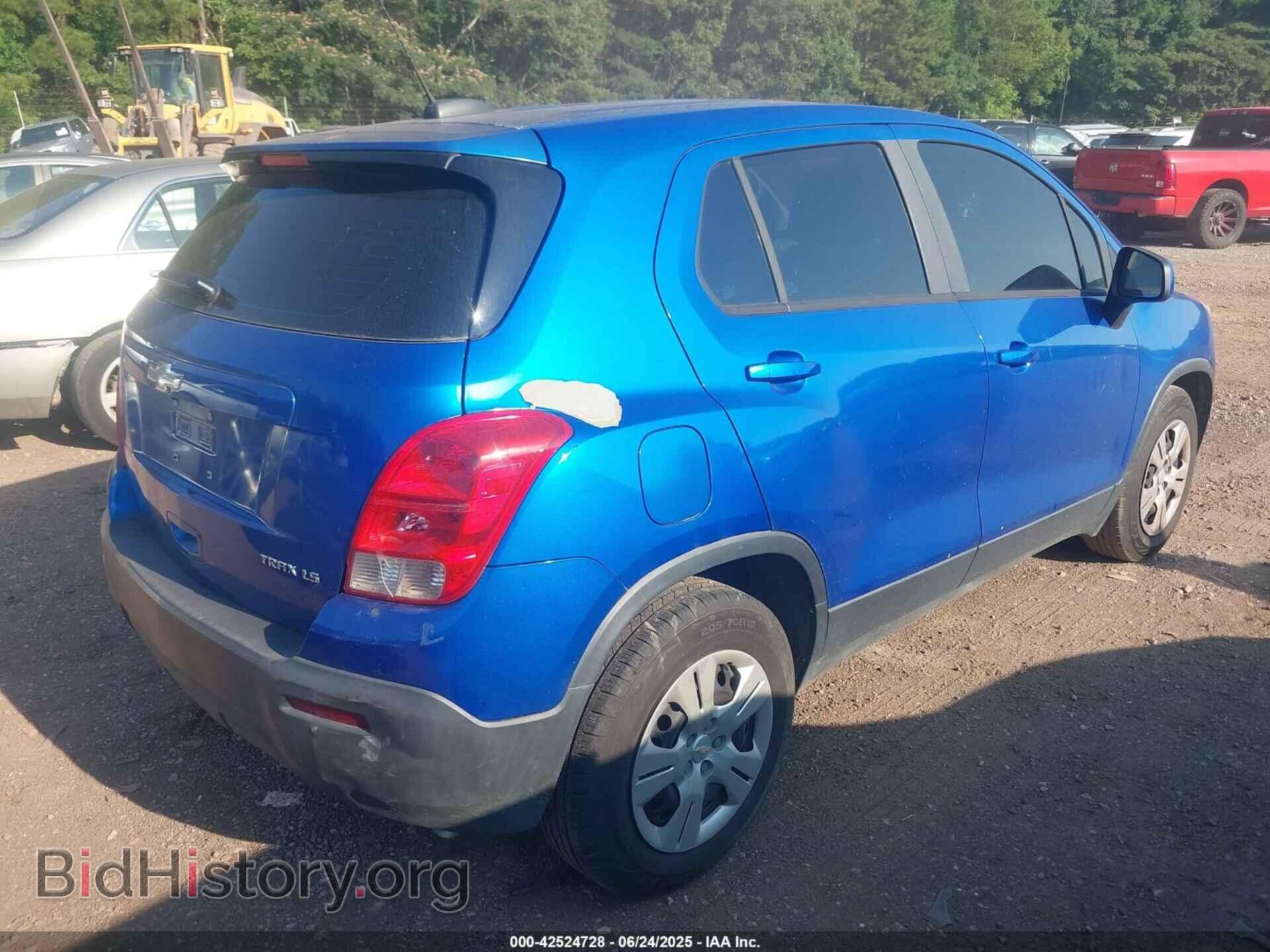 2016 CHEVROLET TRAX - VIN: KL7CJKSB4GB605008 - Фото 4