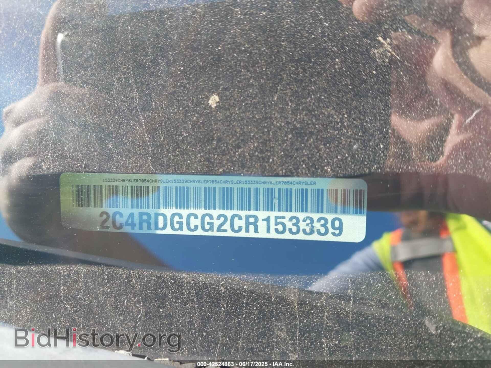 2012 DODGE GRAND CARAVAN - VIN: 2C4RDGCG2CR153339 - Фото 9