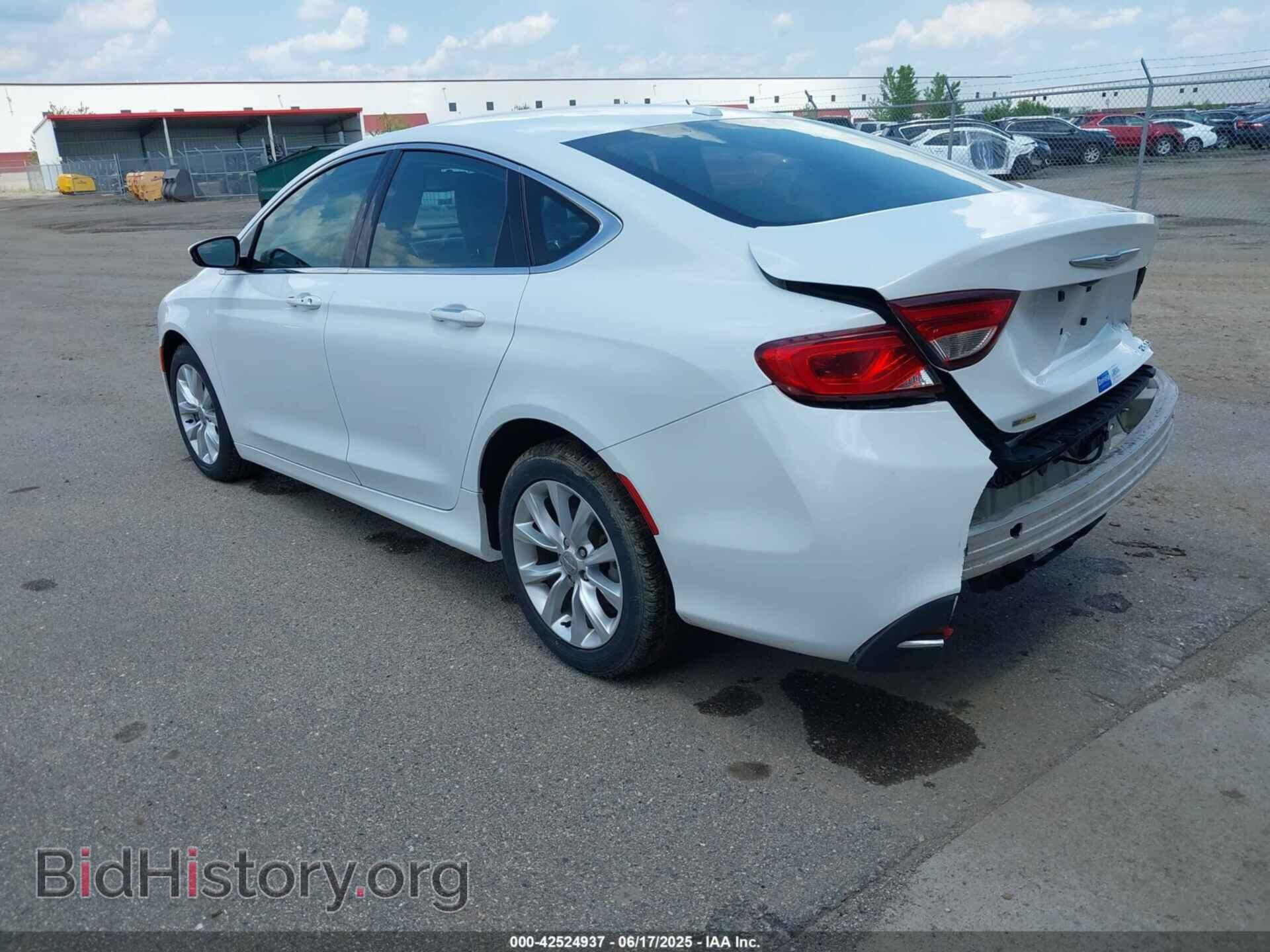 2015 CHRYSLER 200 - VIN: 1C3CCCCB0FN574729 - Фото 3