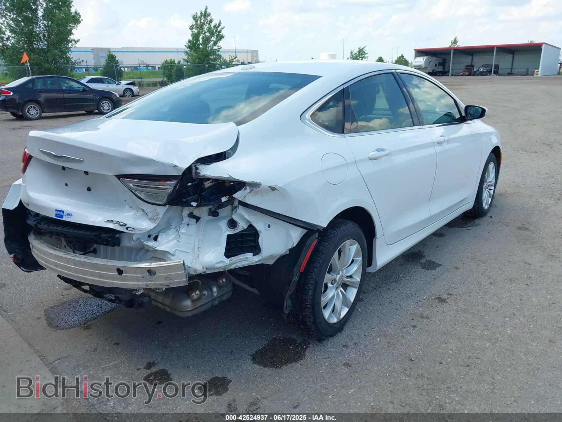 2015 CHRYSLER 200 - VIN: 1C3CCCCB0FN574729 - Фото 4