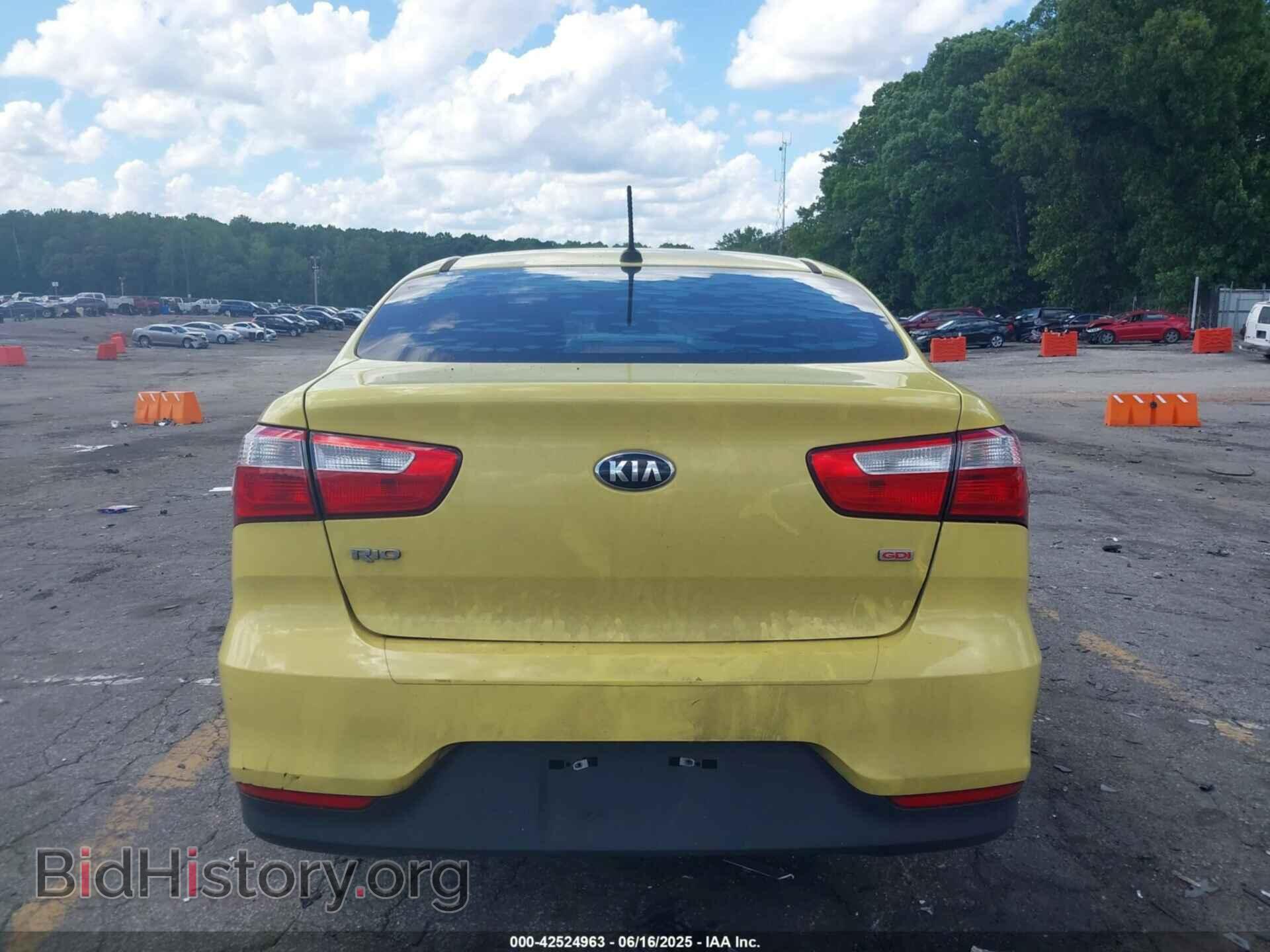 2016 KIA RIO - VIN: KNADM4A37G6607619 - Фото 16