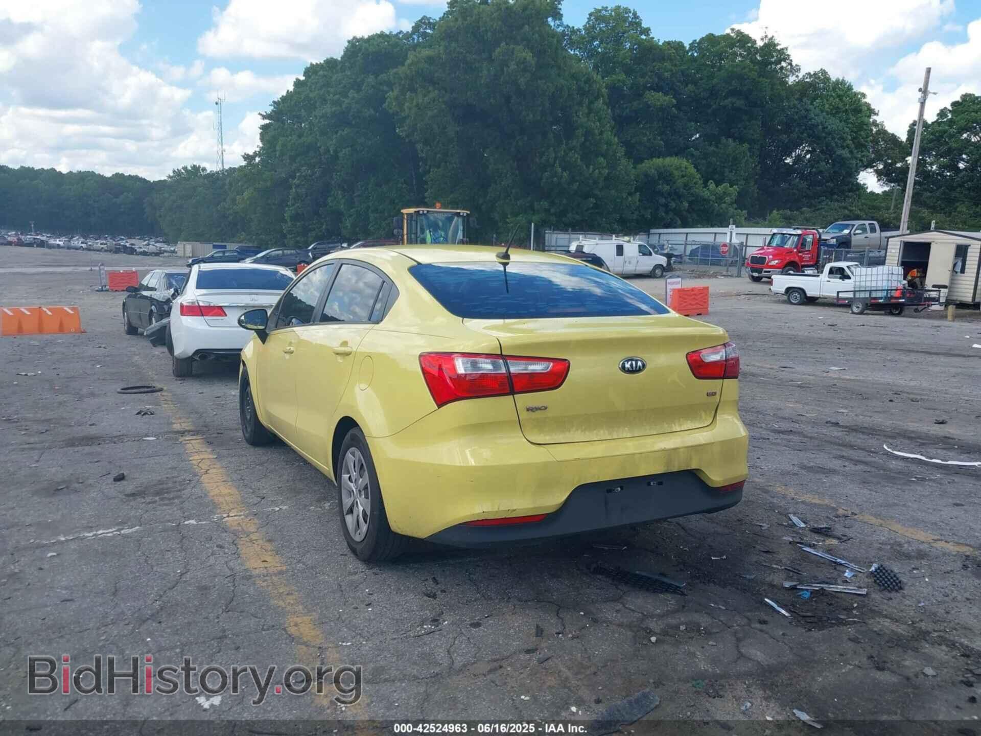 2016 KIA RIO - VIN: KNADM4A37G6607619 - Фото 3