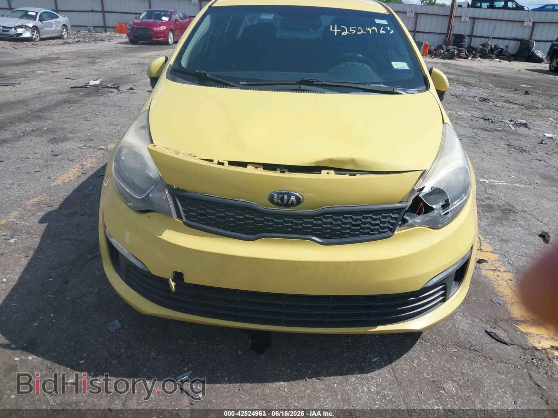 2016 KIA RIO - VIN: KNADM4A37G6607619 - Фото 6
