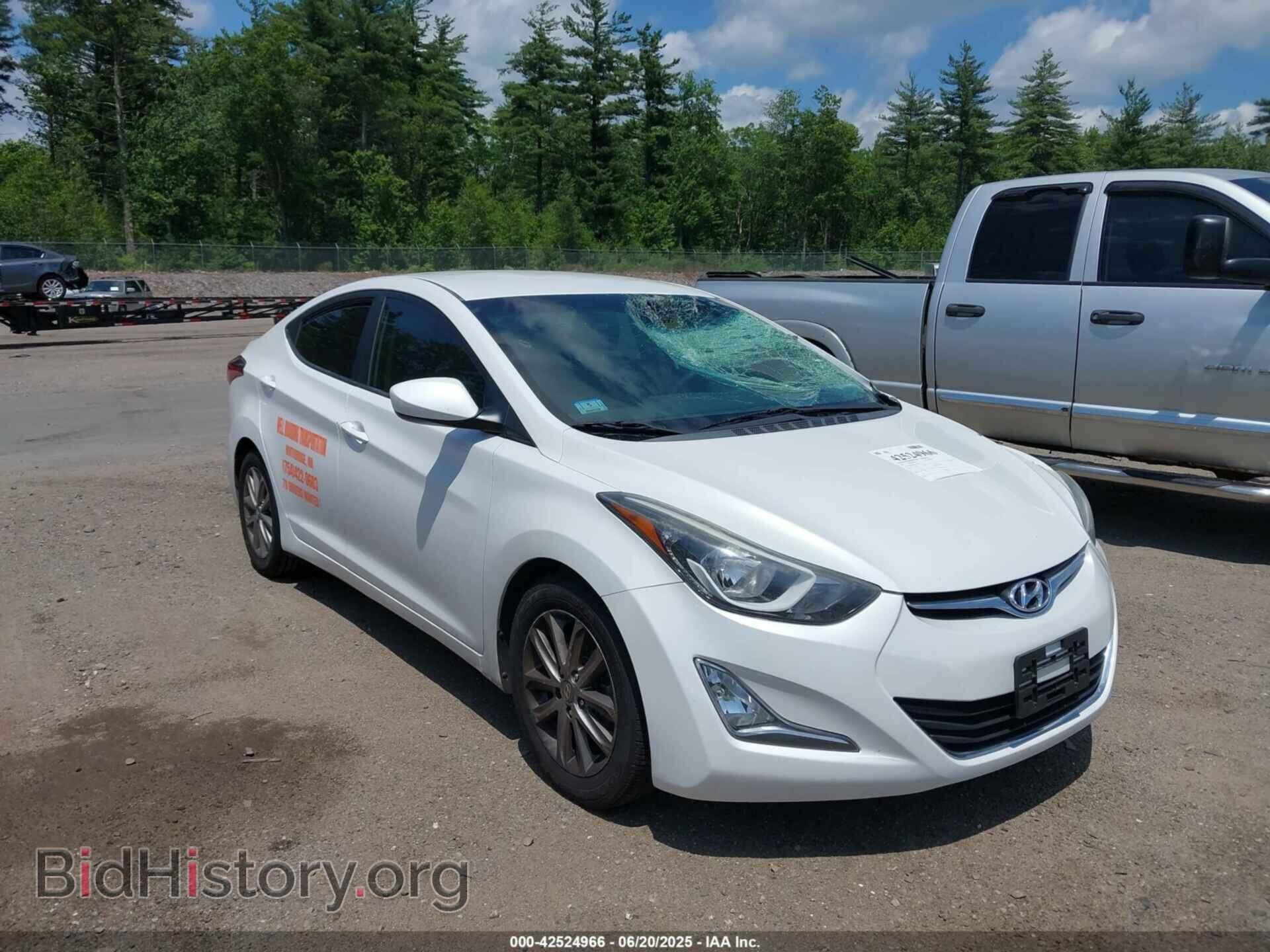Photo 5NPDH4AE7FH556538 - HYUNDAI ELANTRA 2015