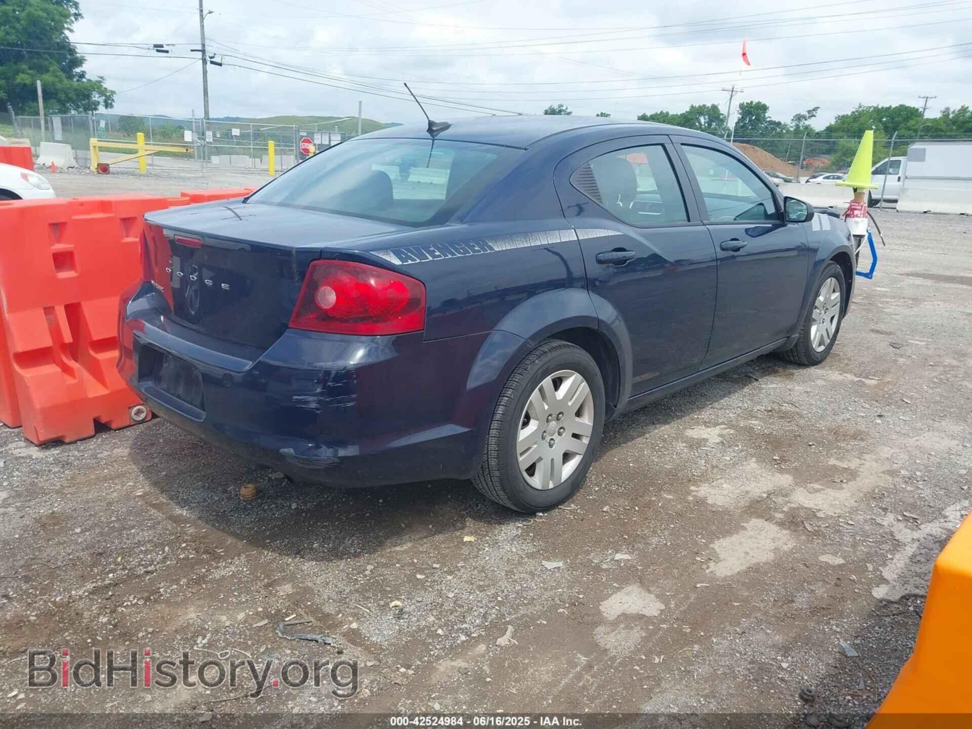2014 DODGE AVENGER - VIN: 1C3CDZAB5EN126410 - Фото 4