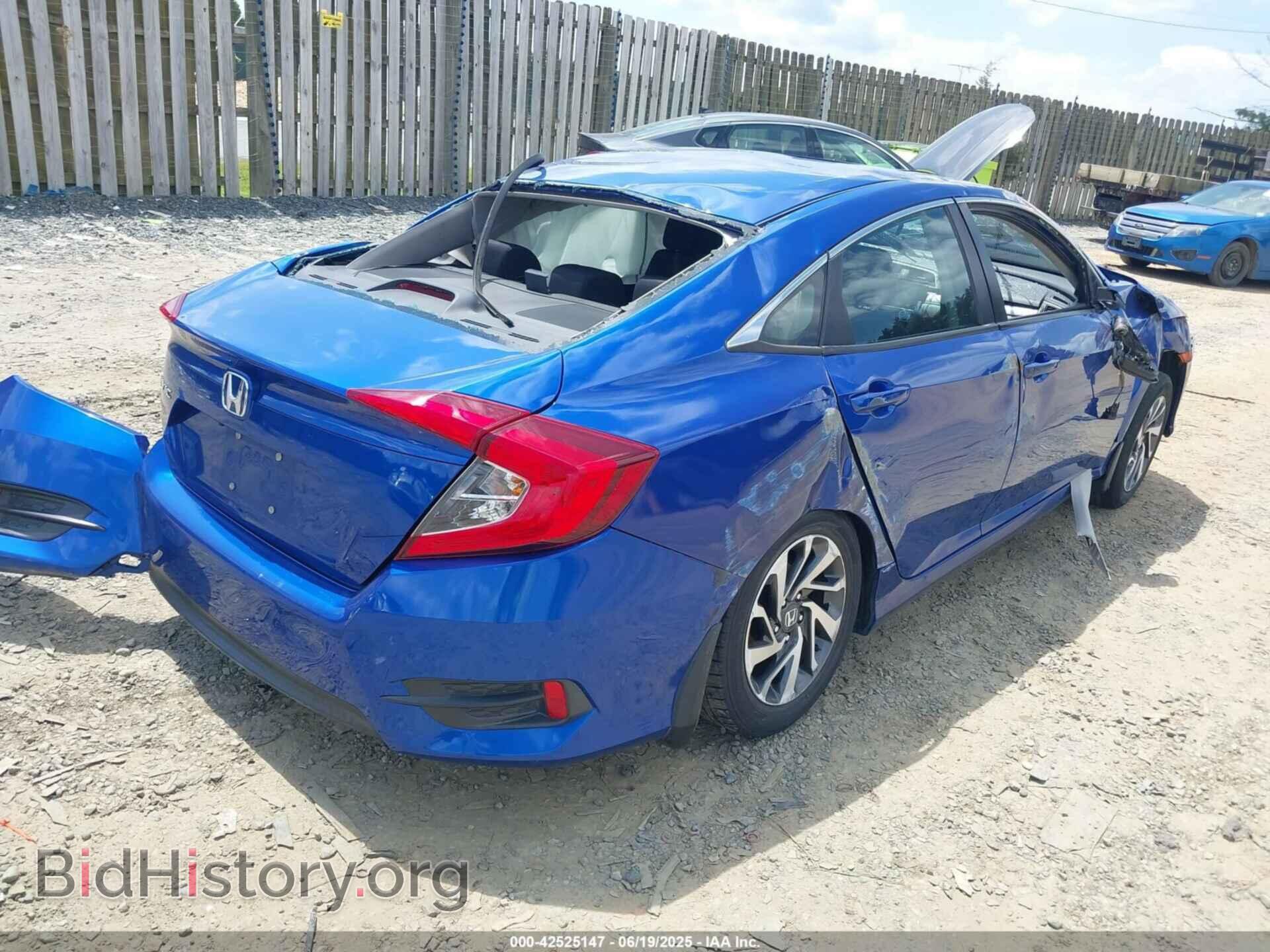 2016 HONDA CIVIC - VIN: 19XFC2F7XGE081768 - Фото 4