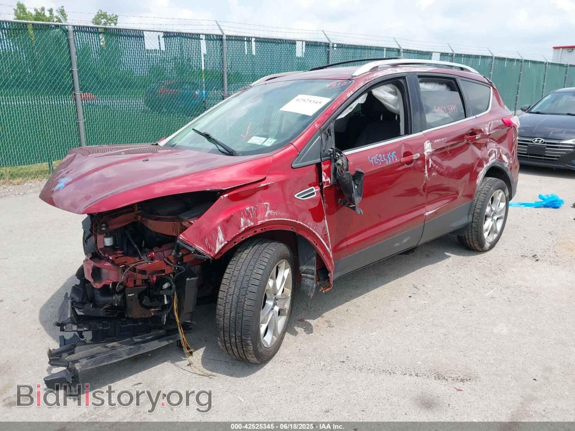 2014 FORD ESCAPE - VIN: 1FMCU9J93EUB41966 - Фото 2