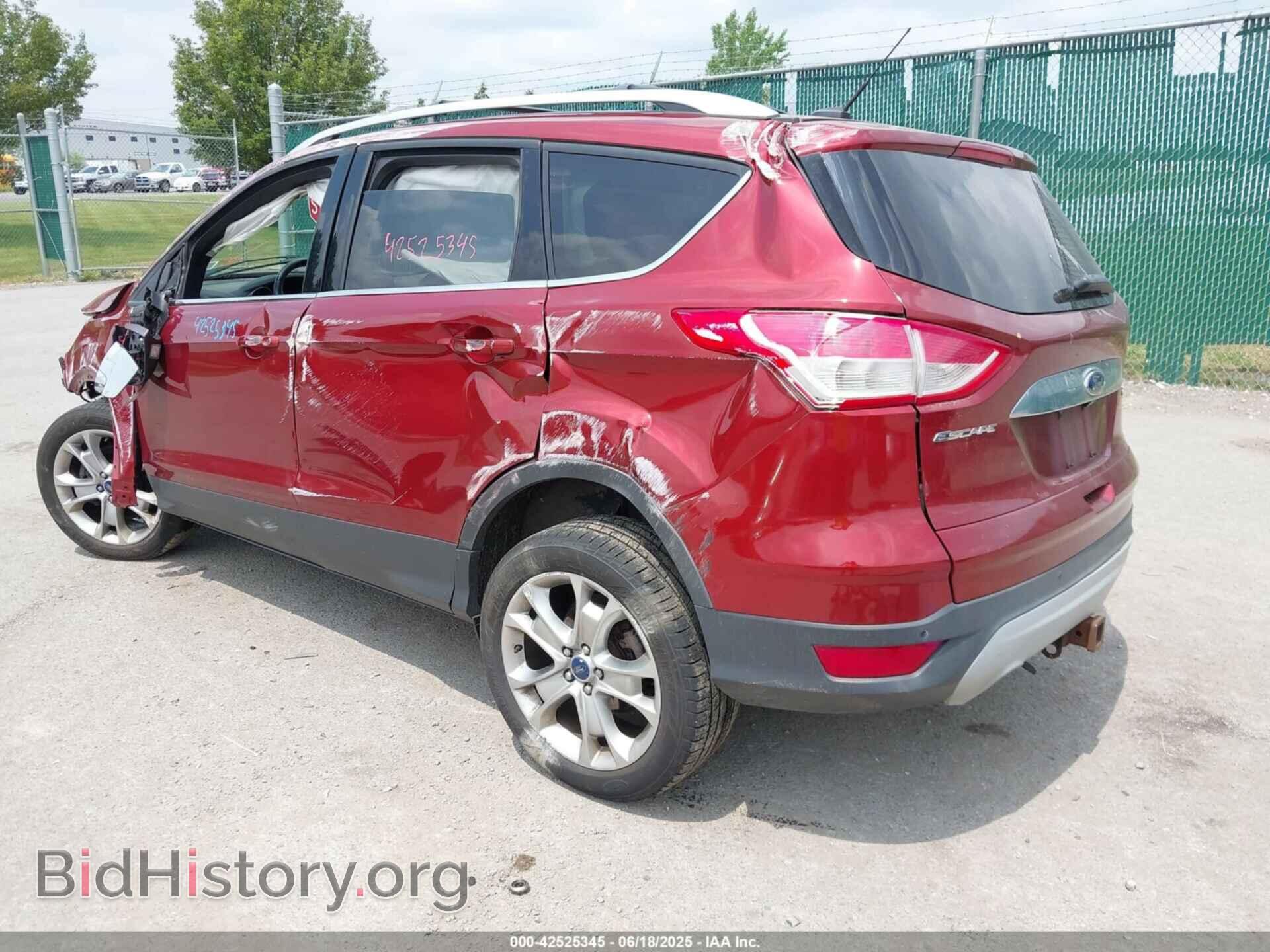 2014 FORD ESCAPE - VIN: 1FMCU9J93EUB41966 - Фото 3