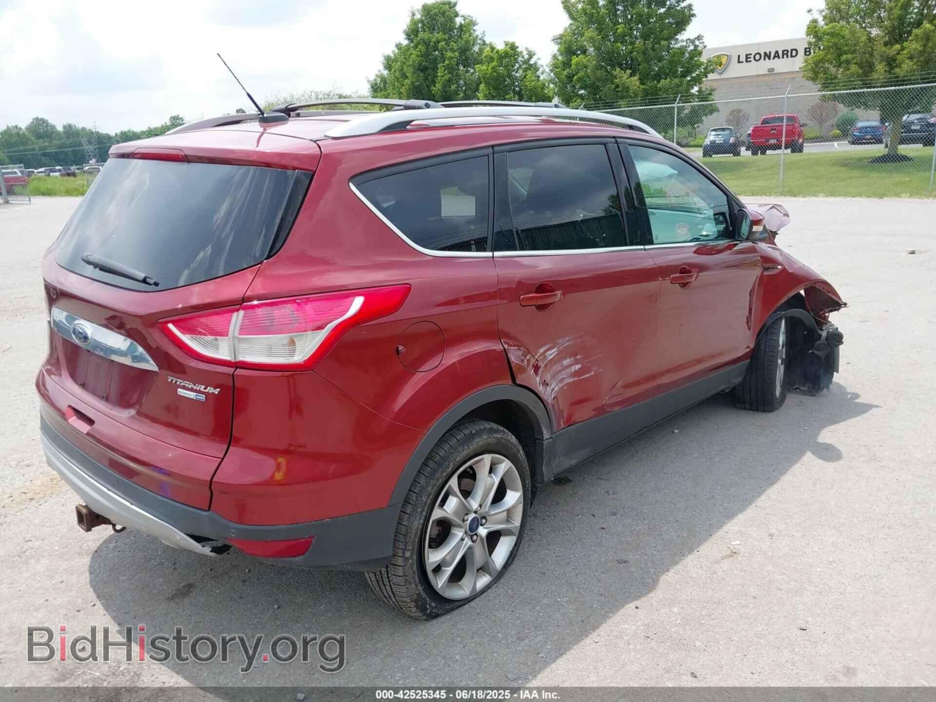 2014 FORD ESCAPE - VIN: 1FMCU9J93EUB41966 - Фото 4