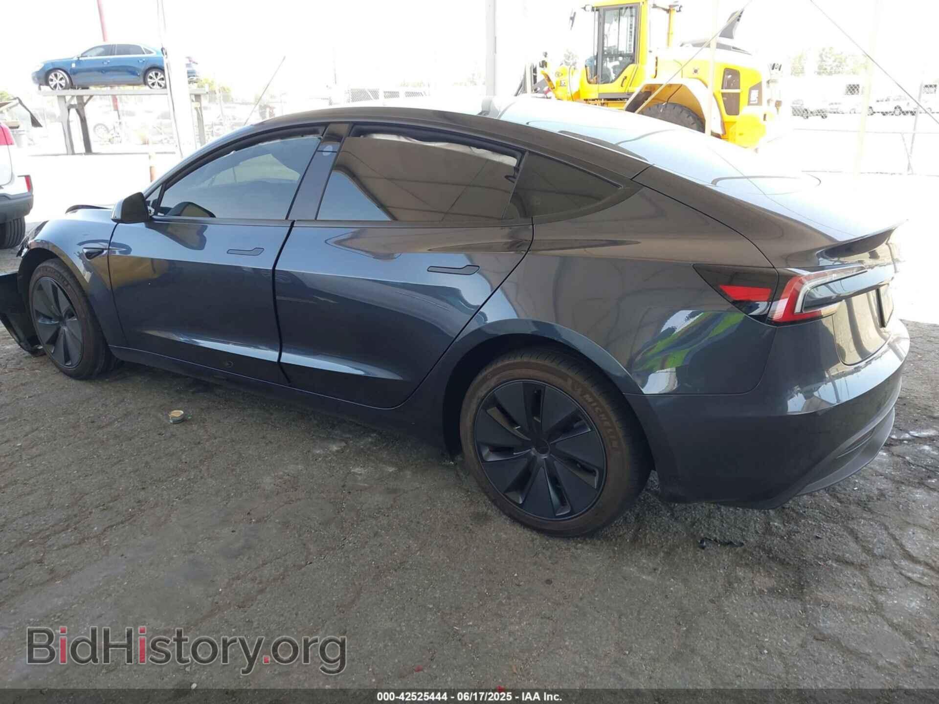 2025 TESLA MODEL 3 - VIN: 5YJ3E1EA5SF978214 - Фото 3