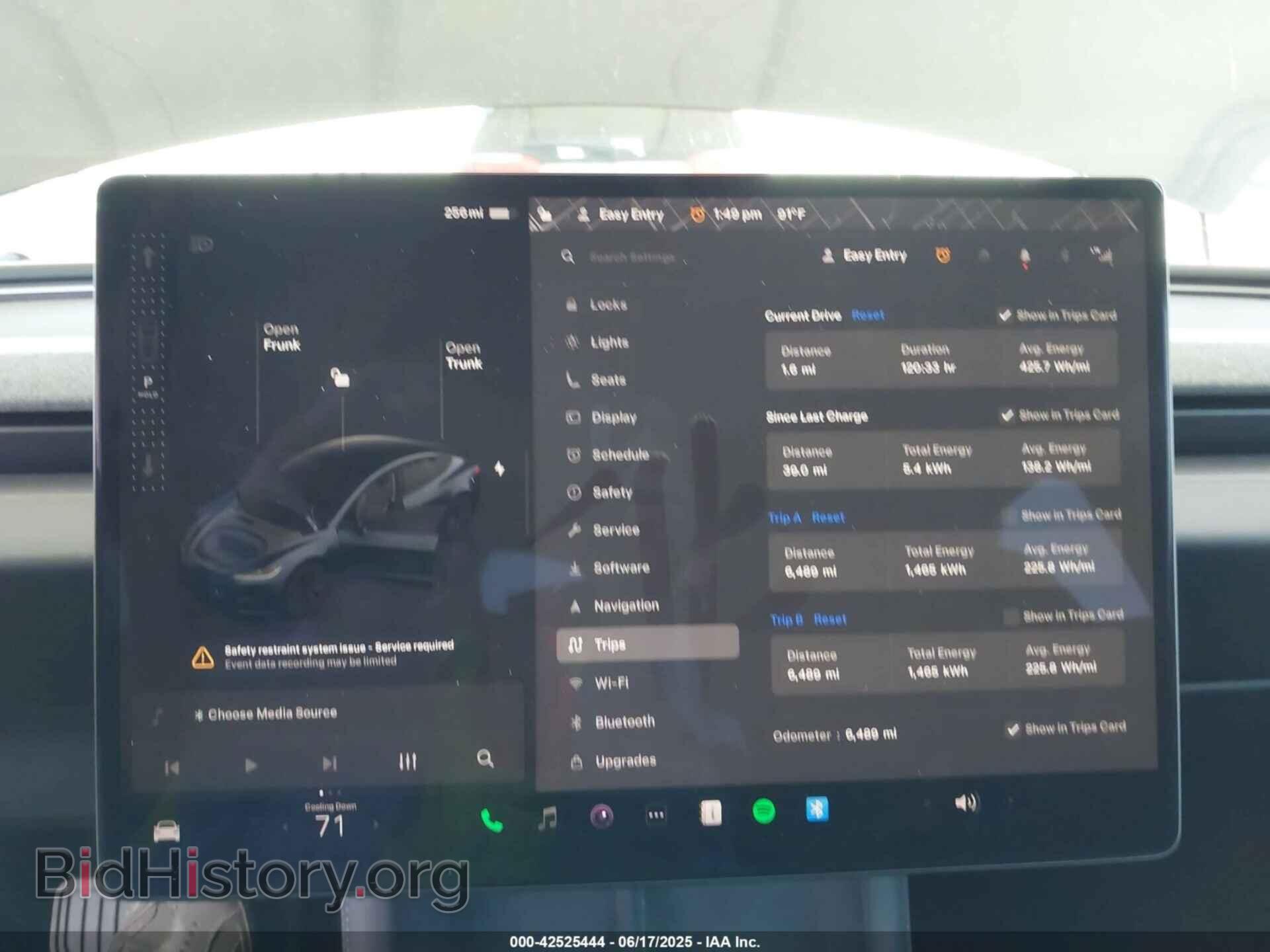 2025 TESLA MODEL 3 - VIN: 5YJ3E1EA5SF978214 - Фото 7