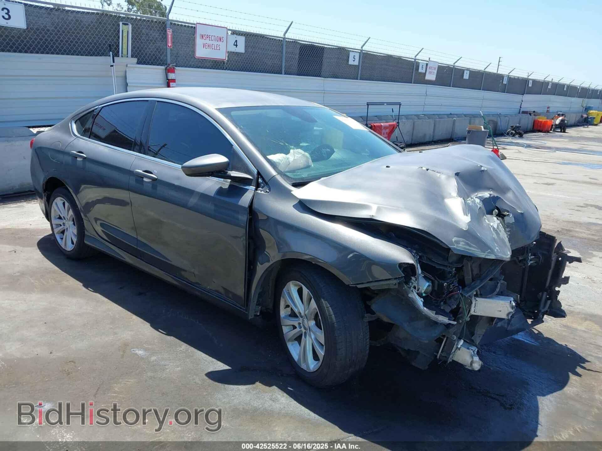 Фотография 1C3CCCAB3GN102934 - CHRYSLER 200 2016