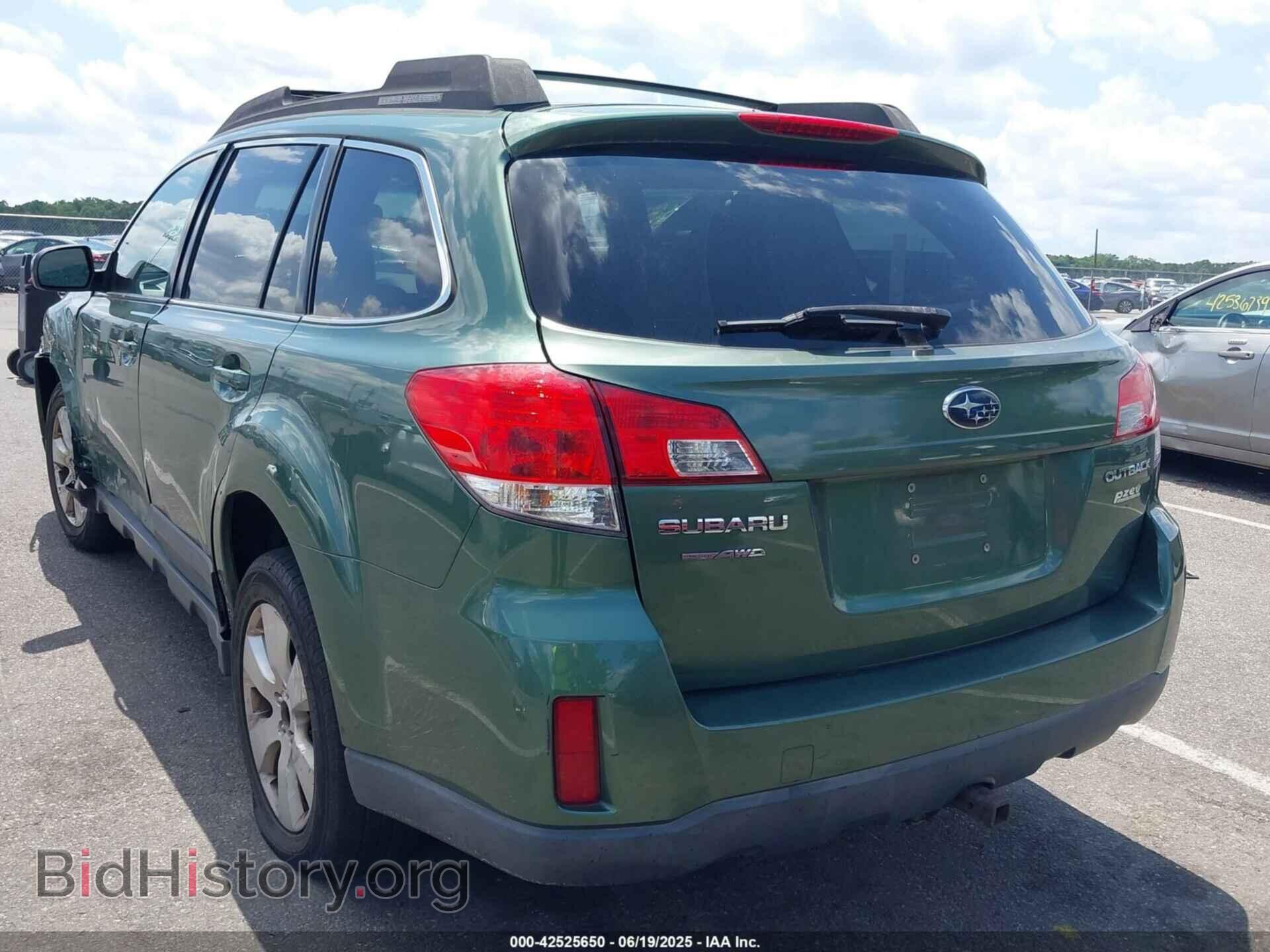 2012 SUBARU OUTBACK - VIN: 4S4BRBCCXC3290309 - Фото 3