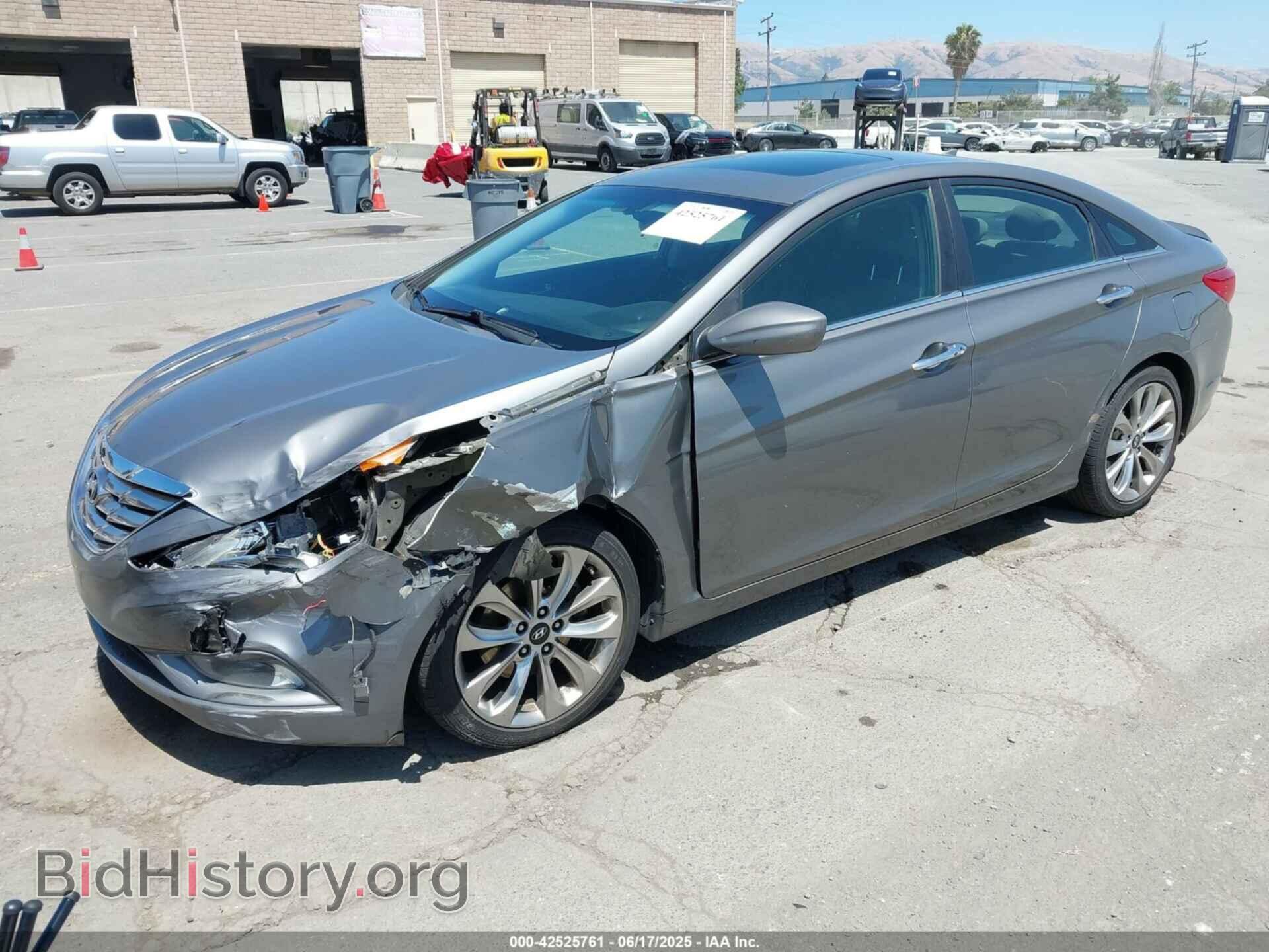 2012 HYUNDAI SONATA - VIN: 5NPEC4AB3CH458711 - Фото 2