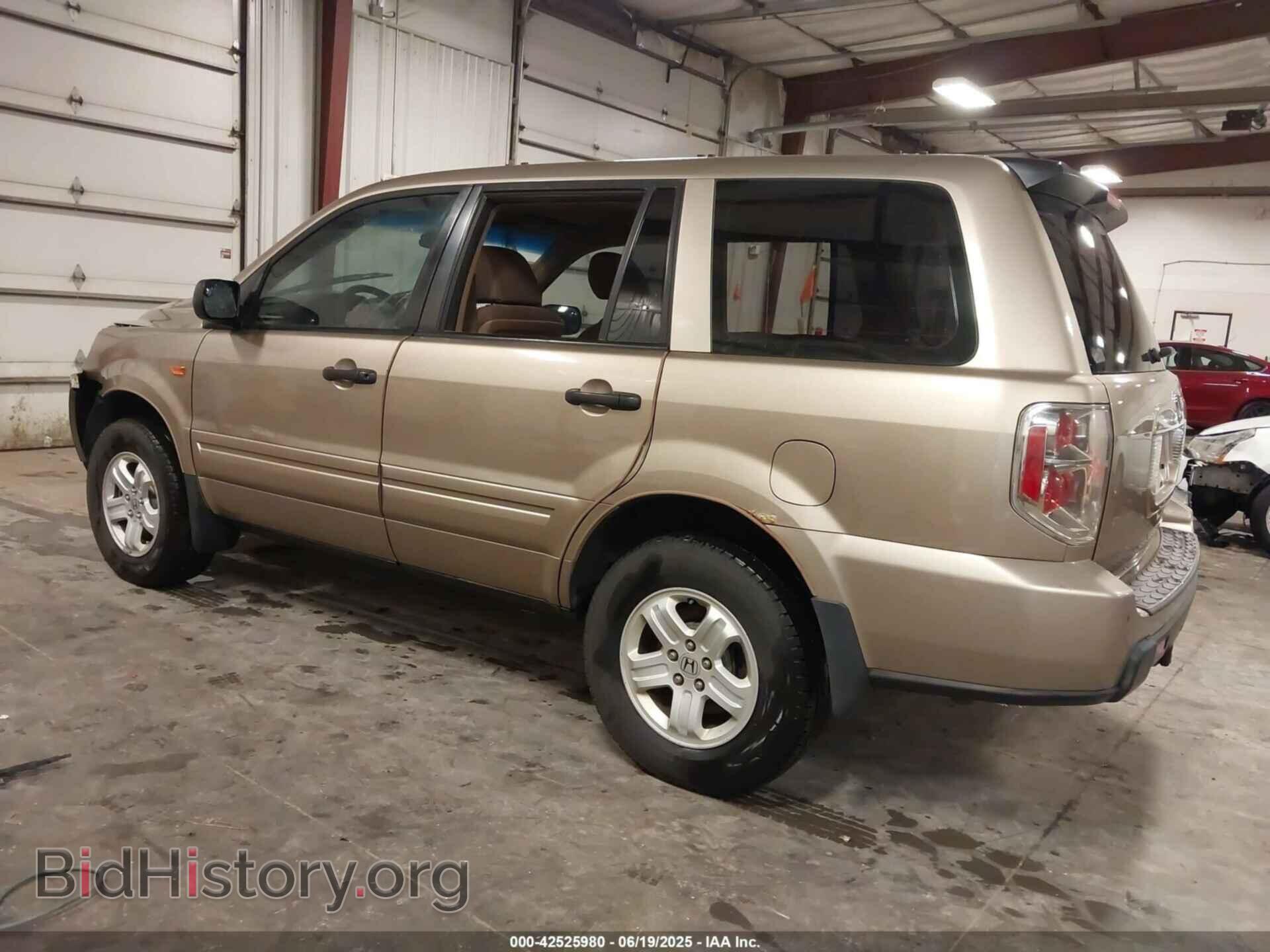 2006 HONDA PILOT - VIN: 2HKYF18126H510060 - Фото 3