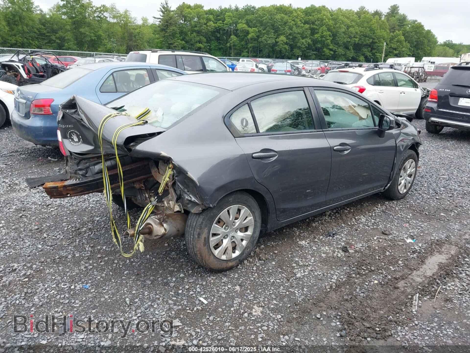 2012 HONDA CIVIC - VIN: 2HGFB2F51CH563532 - Фото 4
