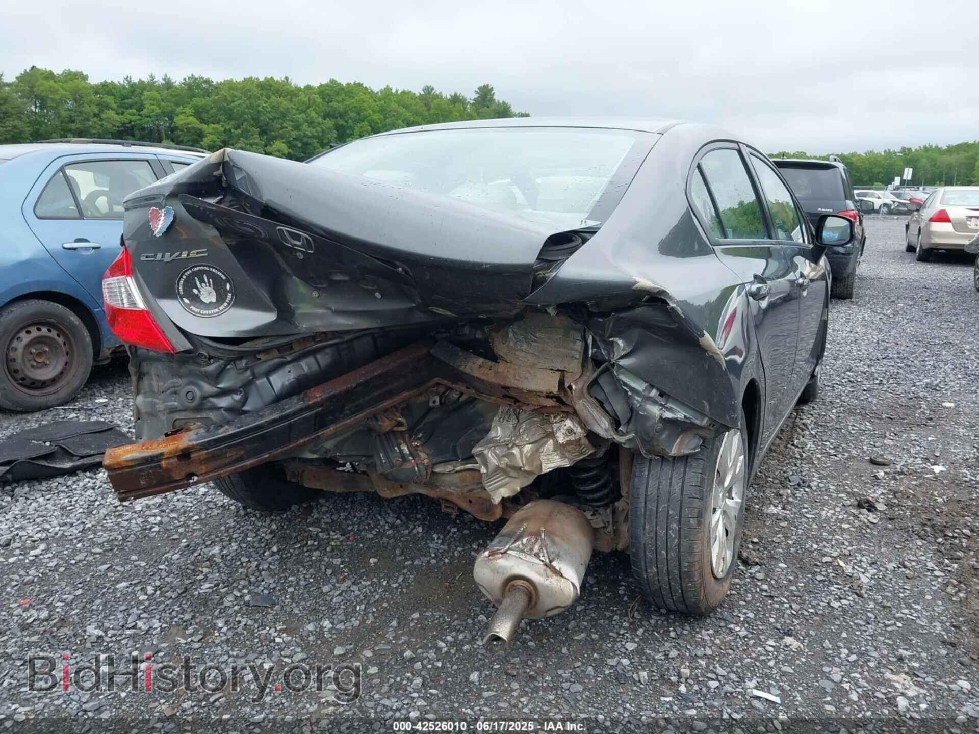 2012 HONDA CIVIC - VIN: 2HGFB2F51CH563532 - Фото 6
