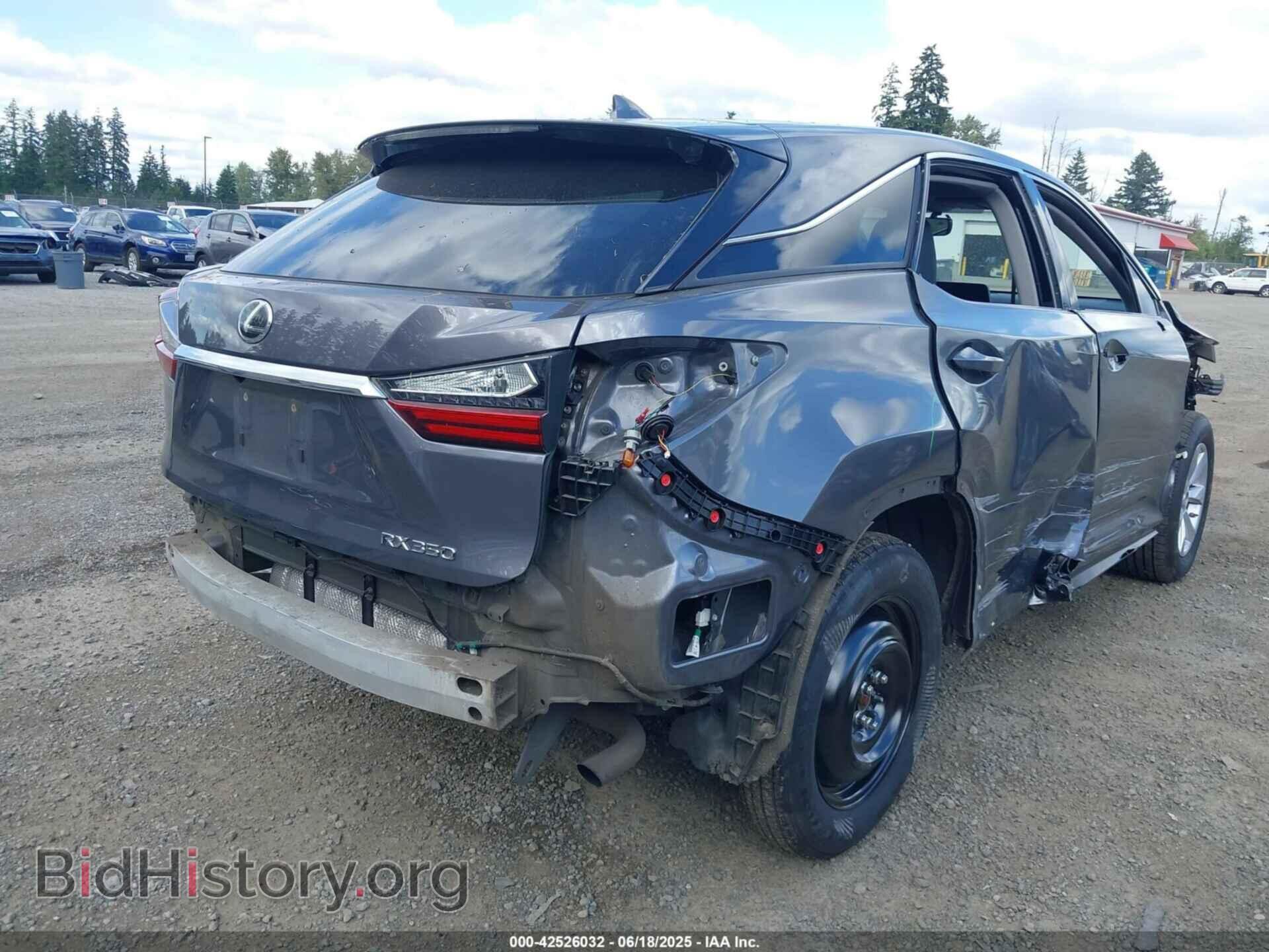 2016 LEXUS RX 350 - VIN: 2T2BZMCA7GC020199 - Фото 4