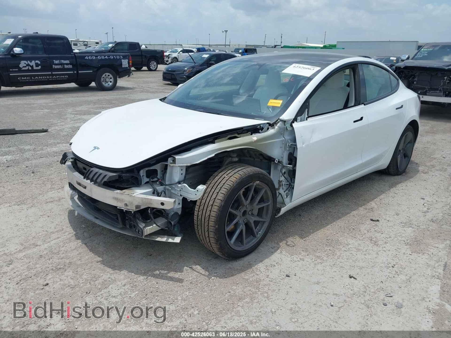 2023 TESLA MODEL 3 - VIN: 5YJ3E1EA8PF384806 - Фото 2