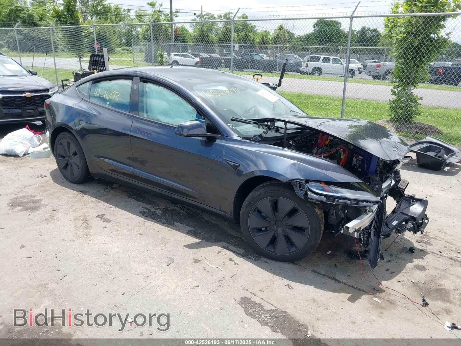 Фотография 5YJ3E1EB6RF816935 - TESLA MODEL 3 2024