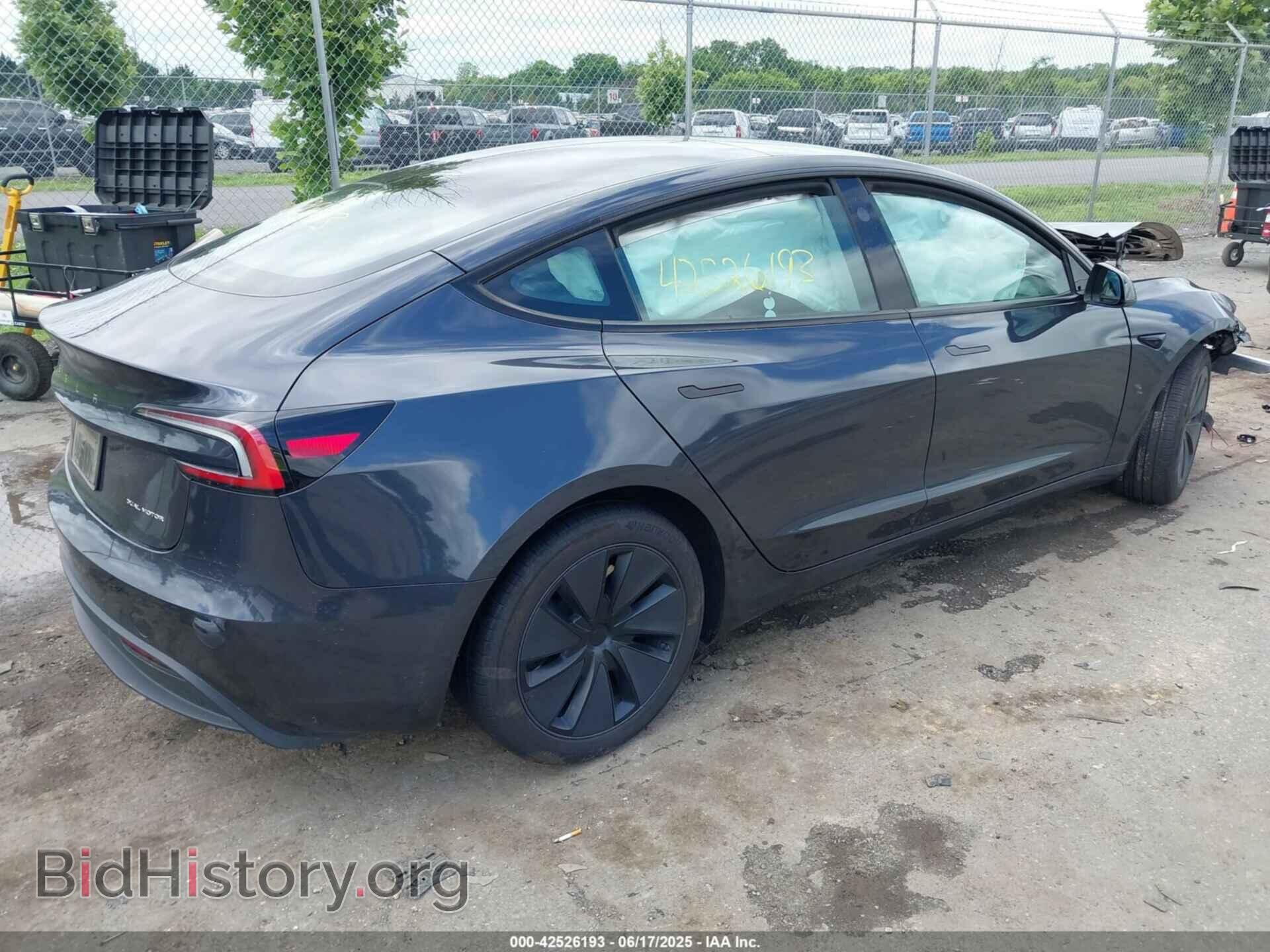 2024 TESLA MODEL 3 - VIN: 5YJ3E1EB6RF816935 - Фото 4