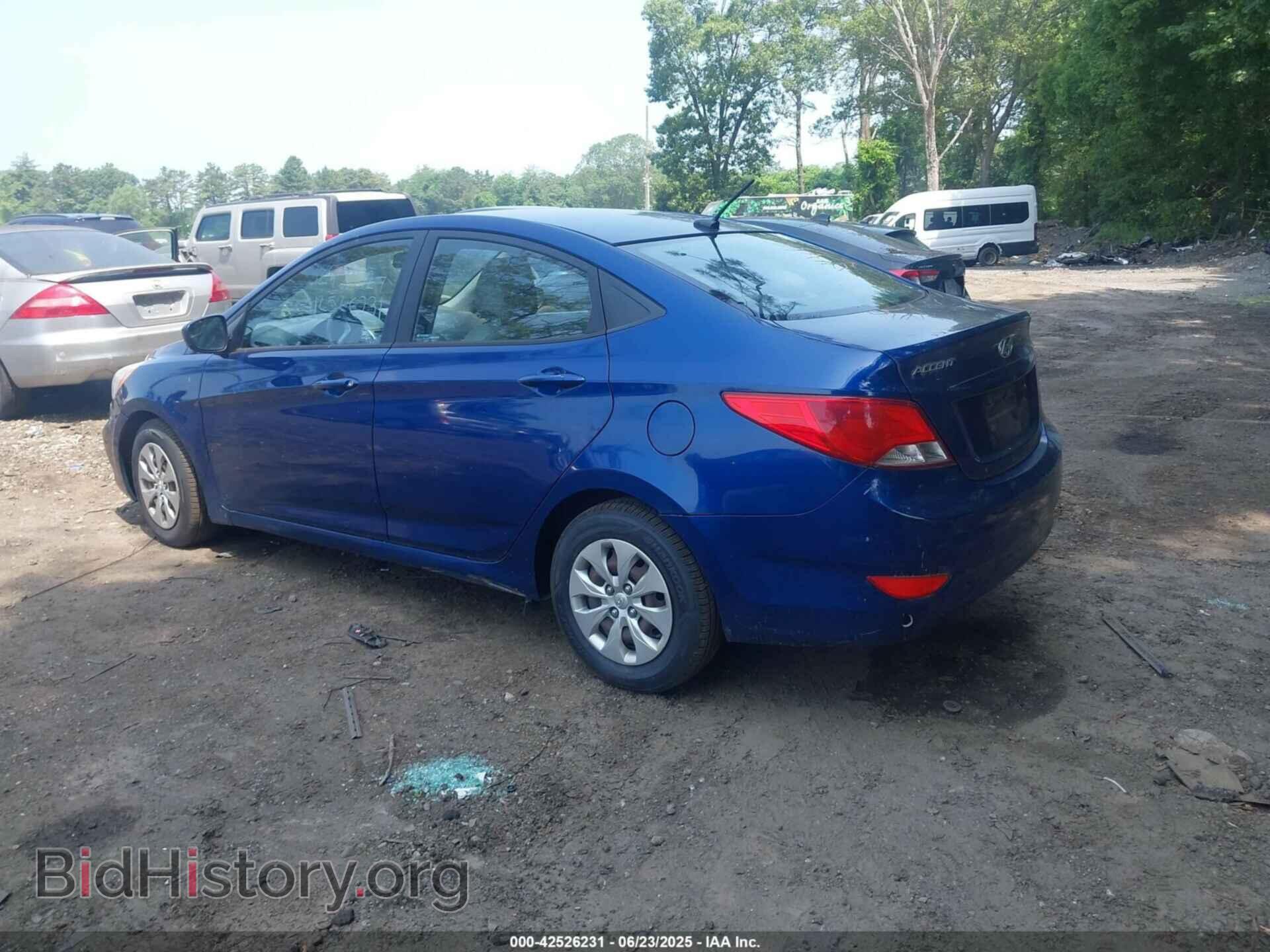 2015 HYUNDAI ACCENT - VIN: KMHCT4AE3FU841829 - Фото 3