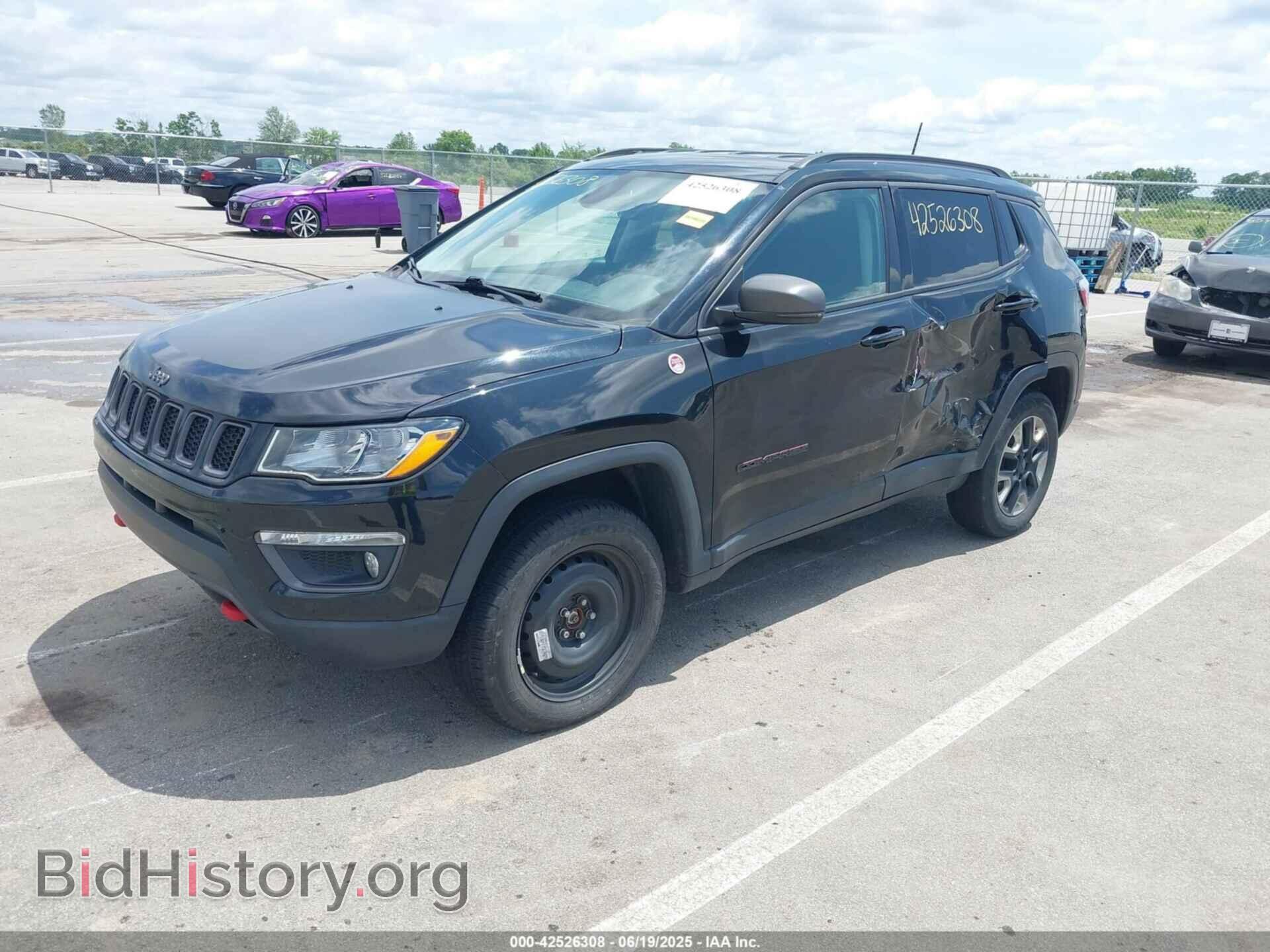 2018 JEEP COMPASS - VIN: 3C4NJDDB1JT308207 - Фото 2