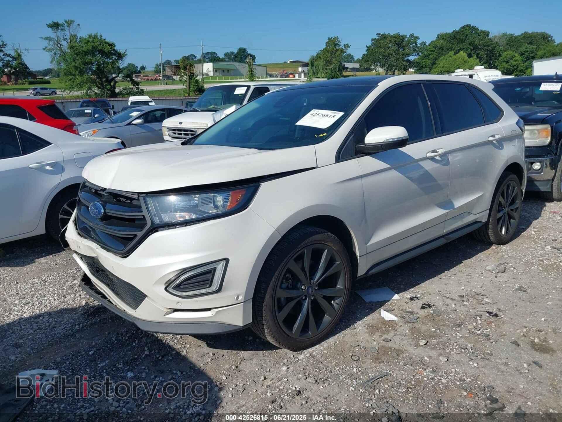 2015 FORD EDGE - VIN: 2FMTK4AP2FBC02027 - Photo 2