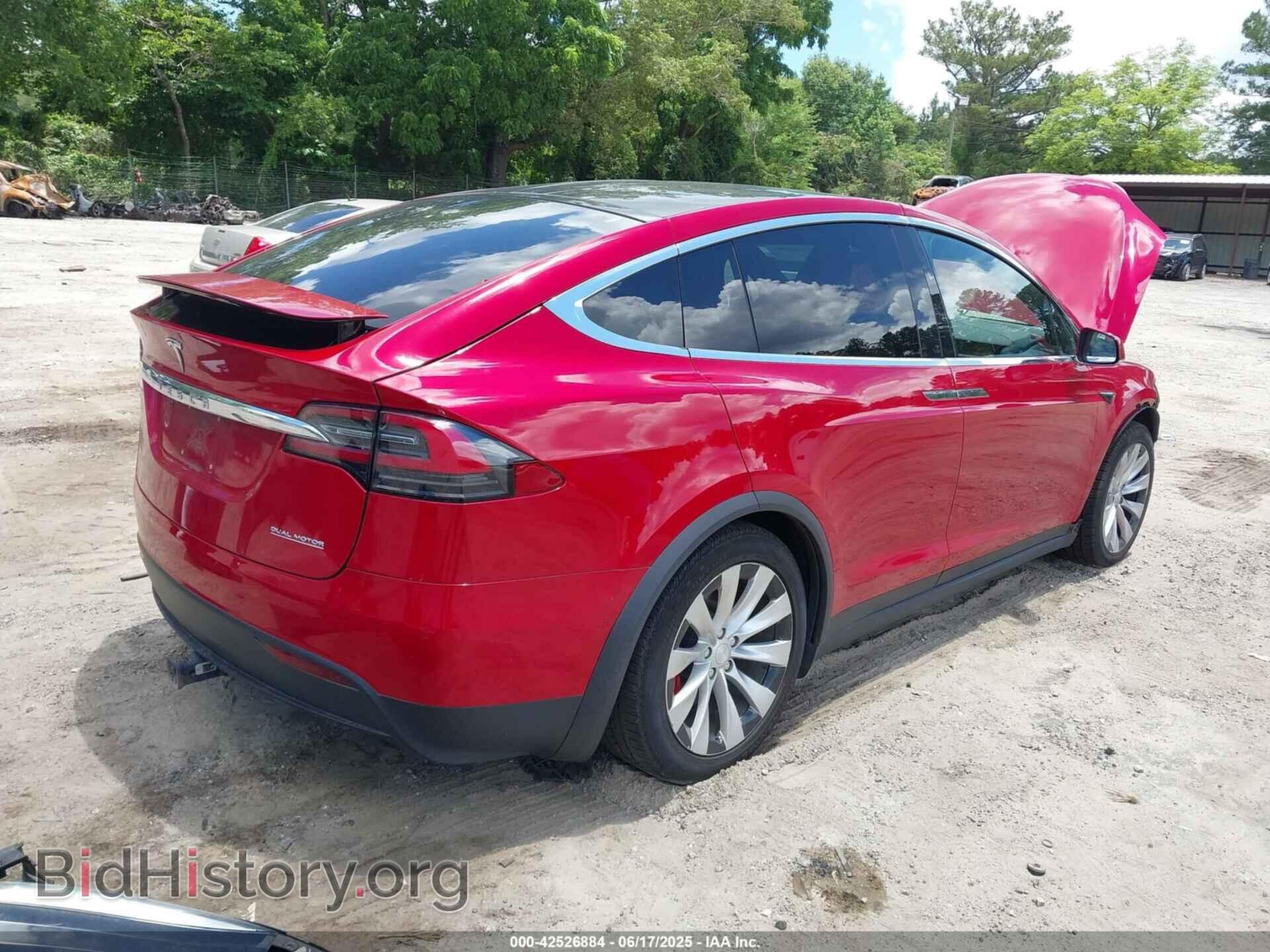 2020 TESLA MODEL X - VIN: 5YJXCDE41LF237160 - Фото 4