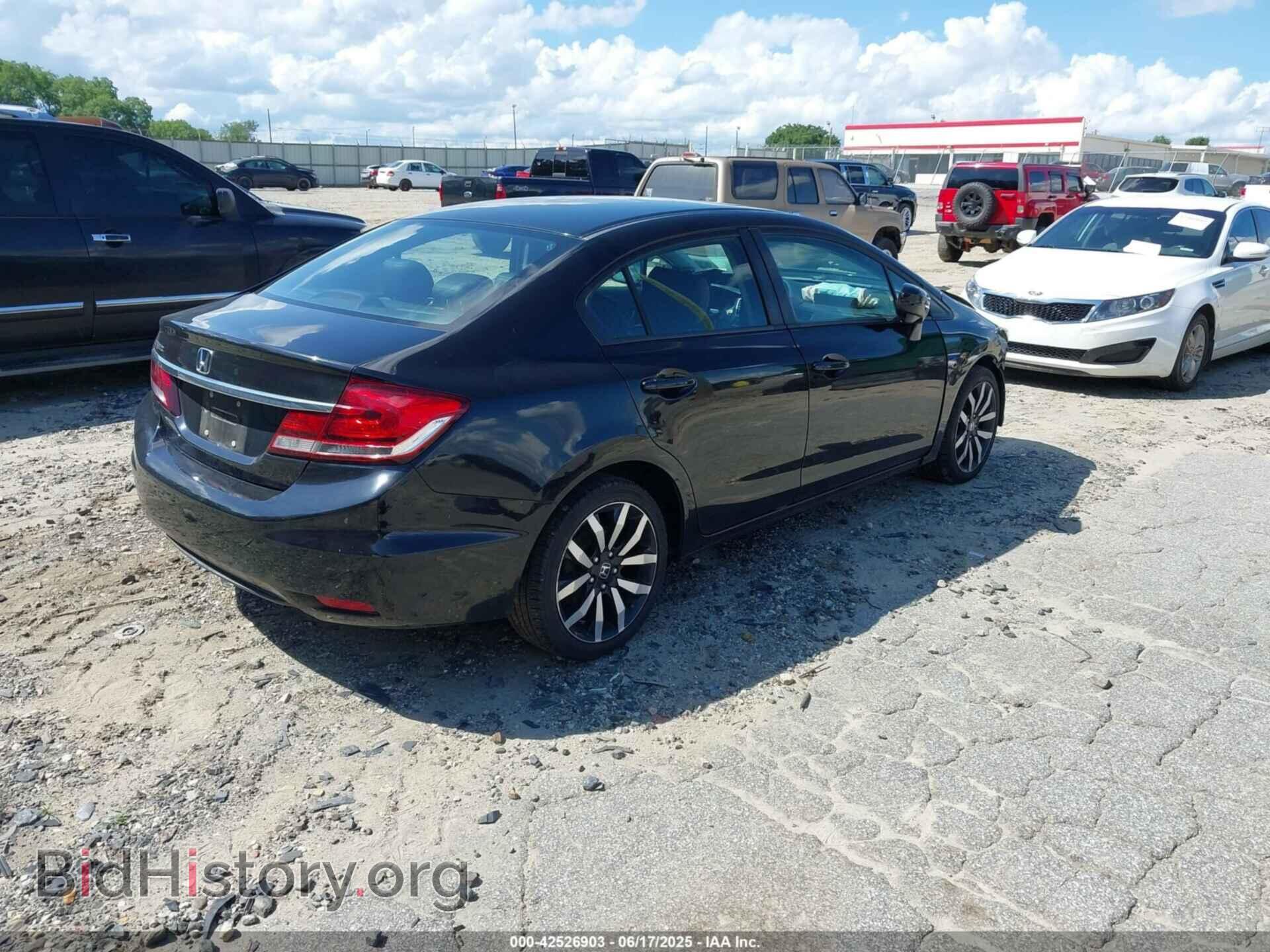 2014 HONDA CIVIC - VIN: 2HGFB2F90EH523982 - Фото 4