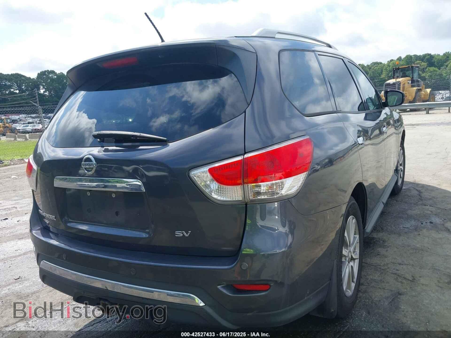 2014 NISSAN PATHFINDER - VIN: 5N1AR2MN3EC731504 - Фото 4