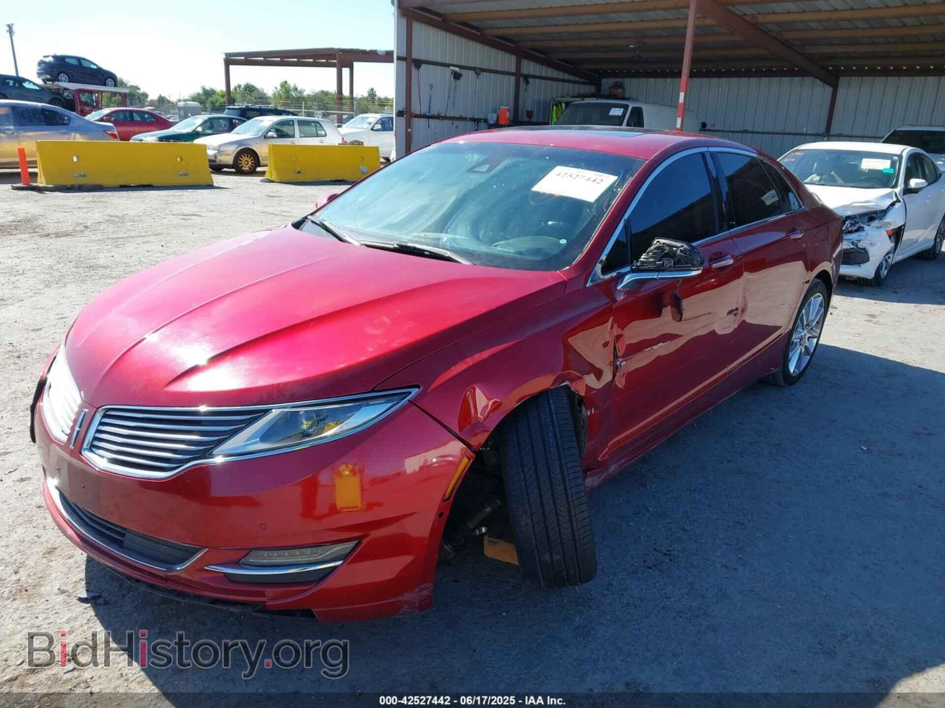2016 LINCOLN MKZ - VIN: 3LN6L2GK2GR626000 - Фото 2