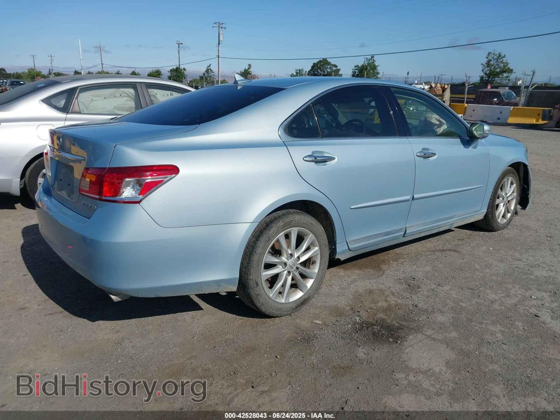 2012 LEXUS ES 350 - VIN: JTHBK1EGXC2498181 - Фото 4